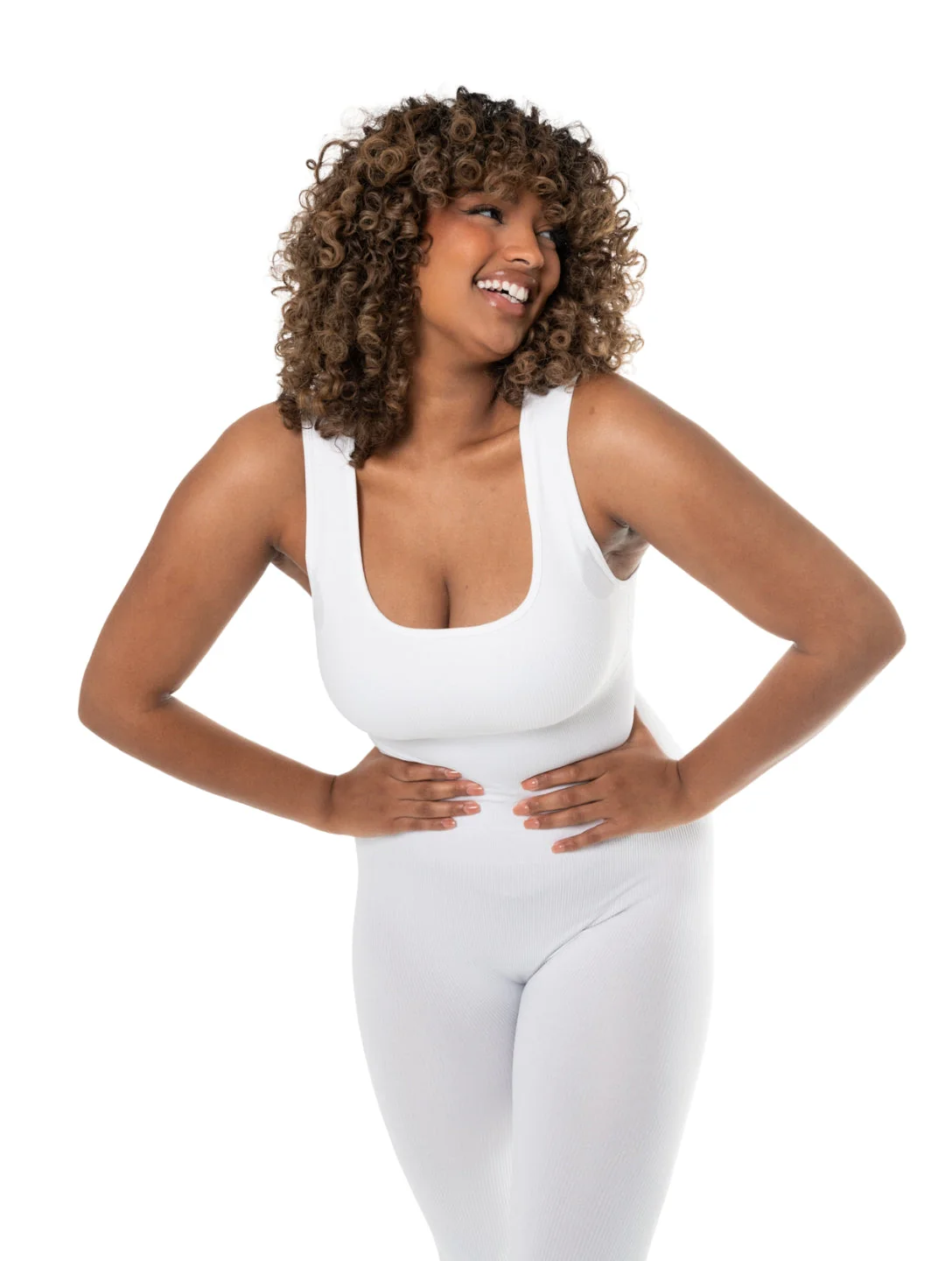 One Piece Tank Top Jumpsuit - Image 2
