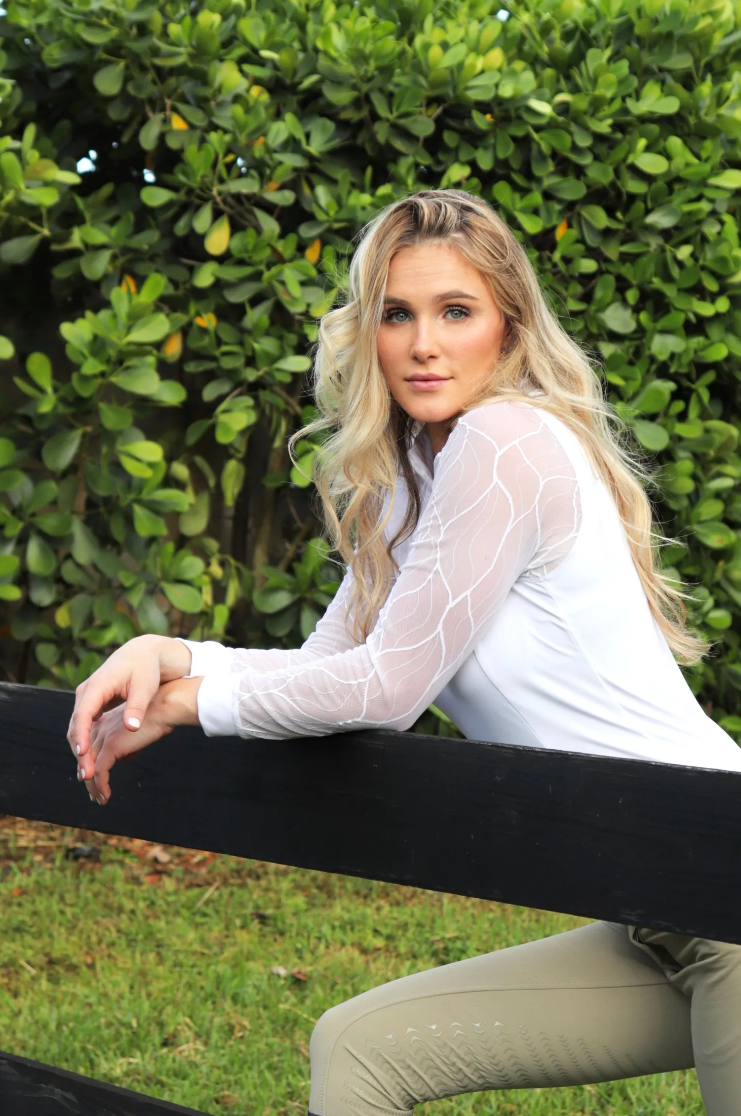 Ophelia Shirt – Lace Sleeve Show Top - Image 9