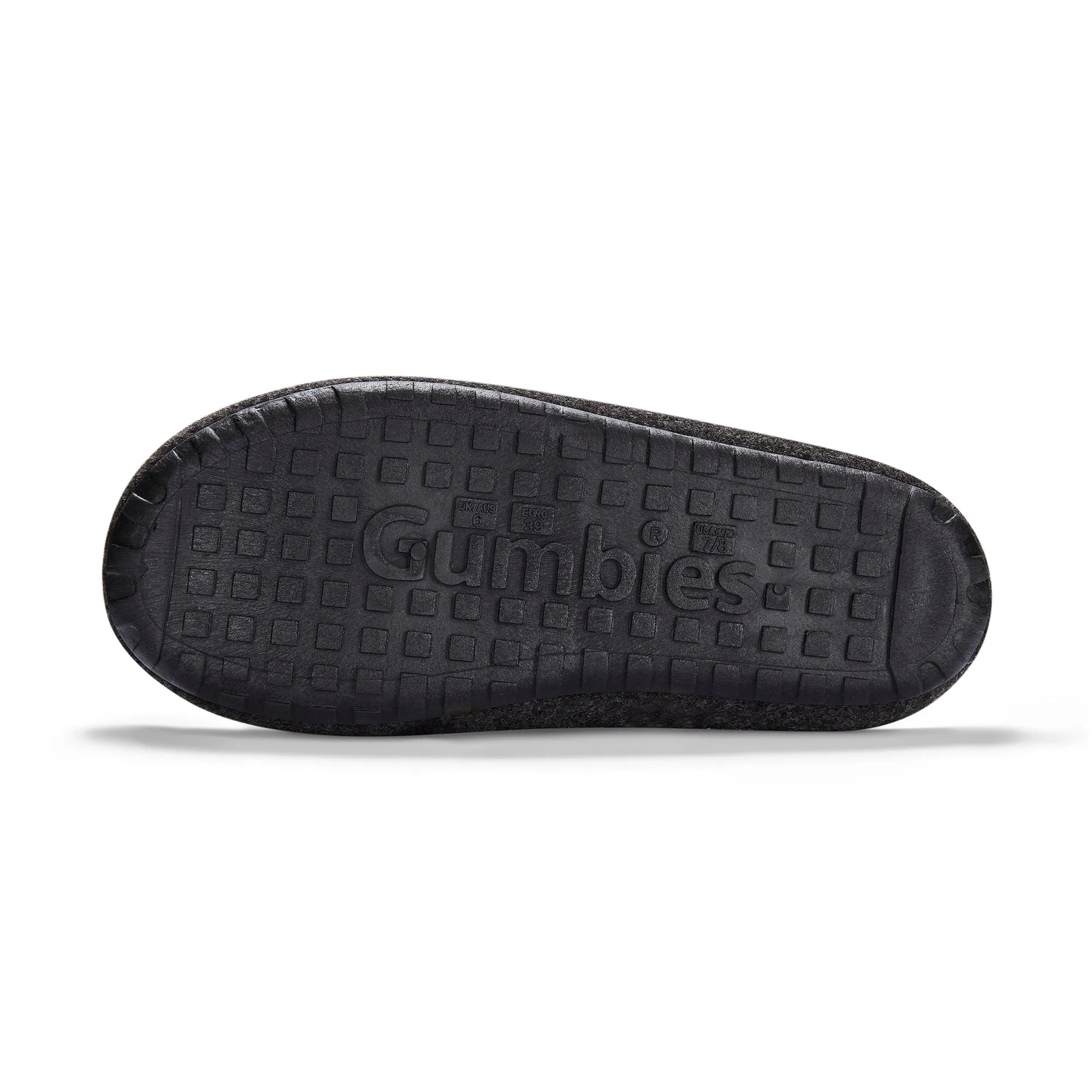 Outback Slippers - Women's - Charcoal & Red - Image 4