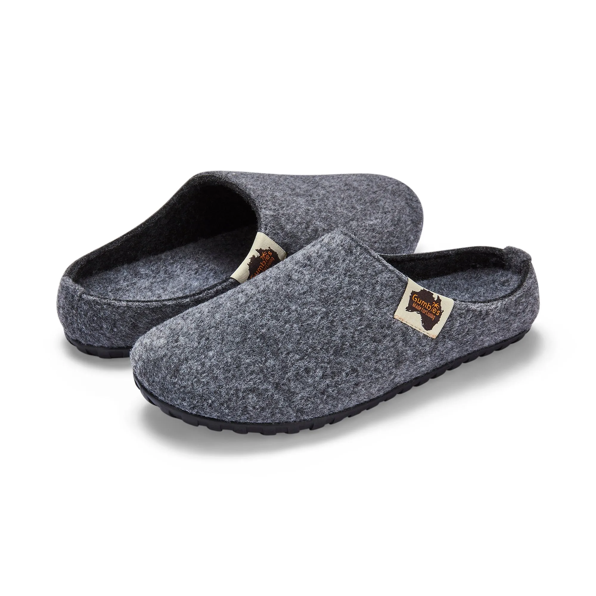 Outback Slippers - Women's - Grey & Charcoal - Image 5