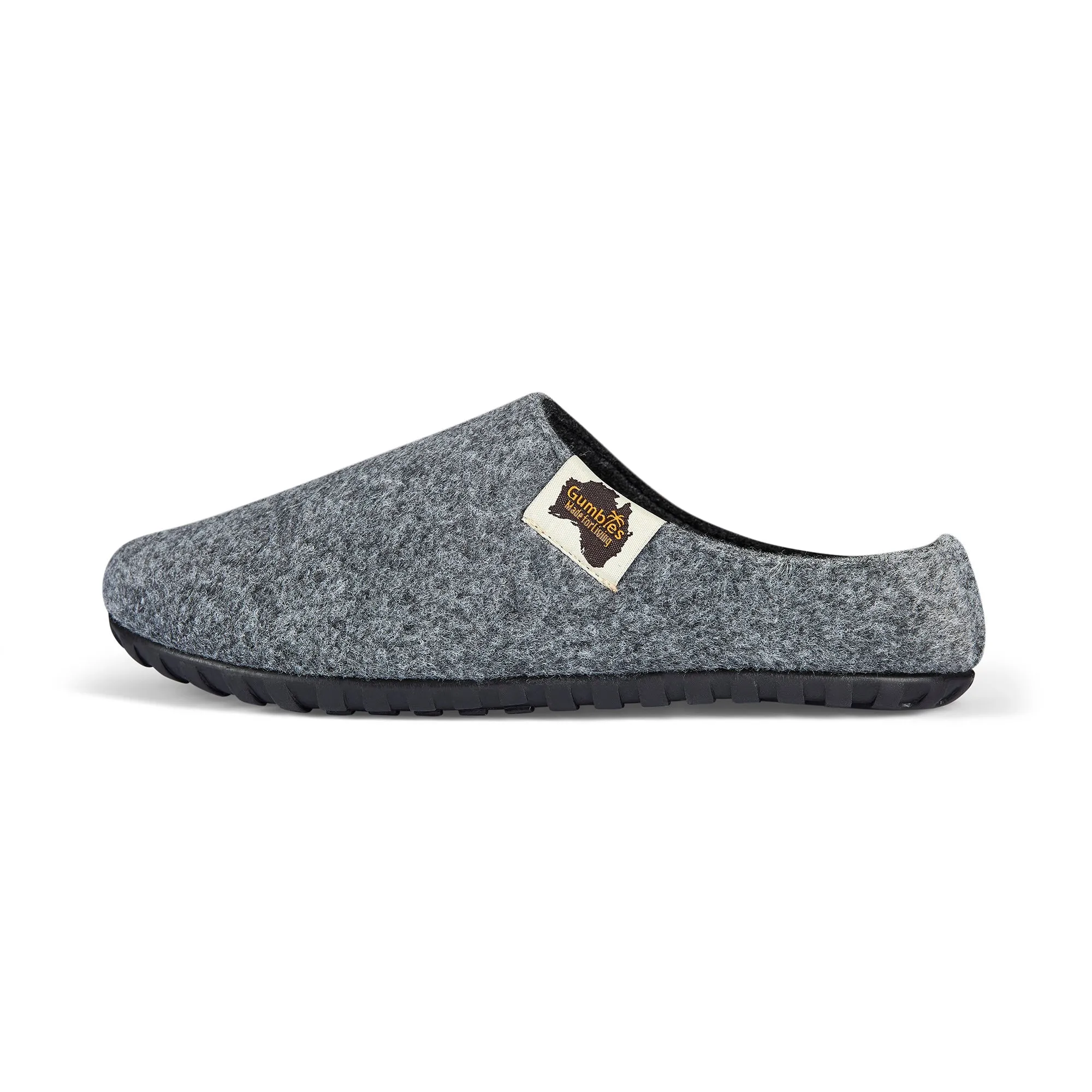 Outback Slippers - Women's - Grey & Charcoal - Image 6