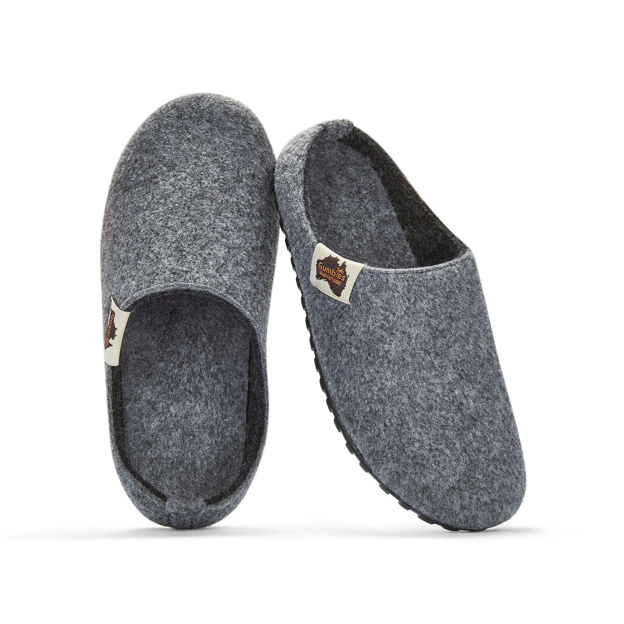 Outback Slippers - Women's - Grey & Charcoal - Image 9