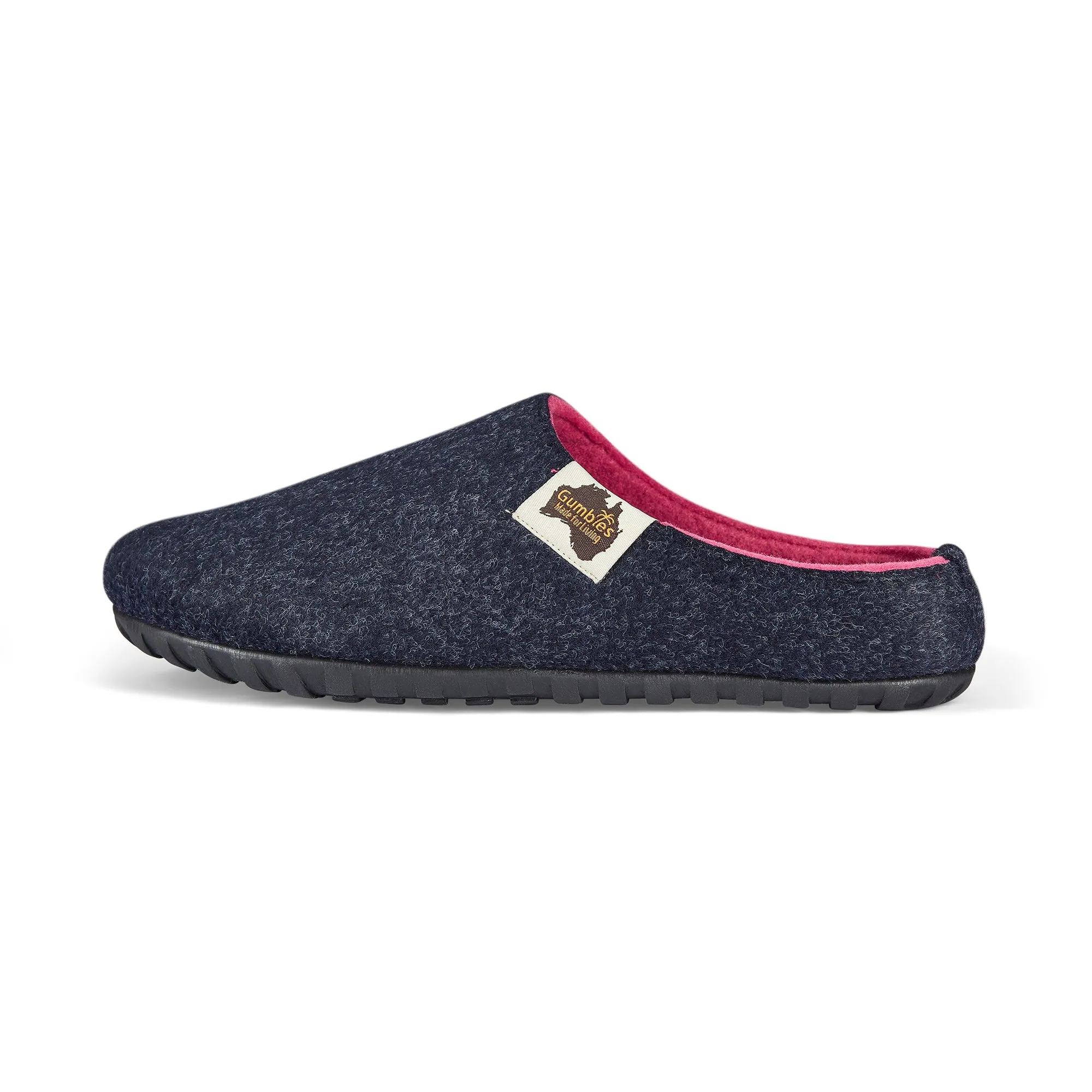 Outback Slippers - Women's - Navy & Pink - Image 6
