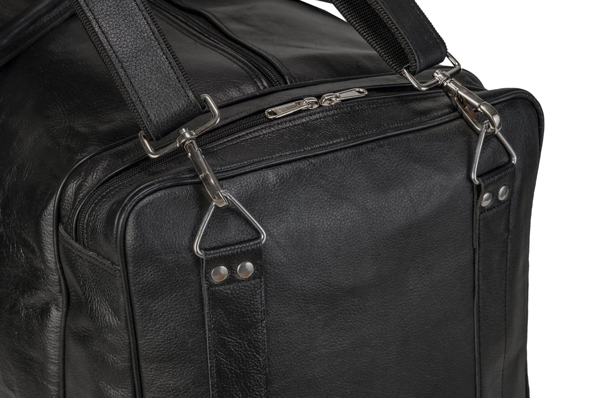 Oversized Weekender Duffel Black - Image 6