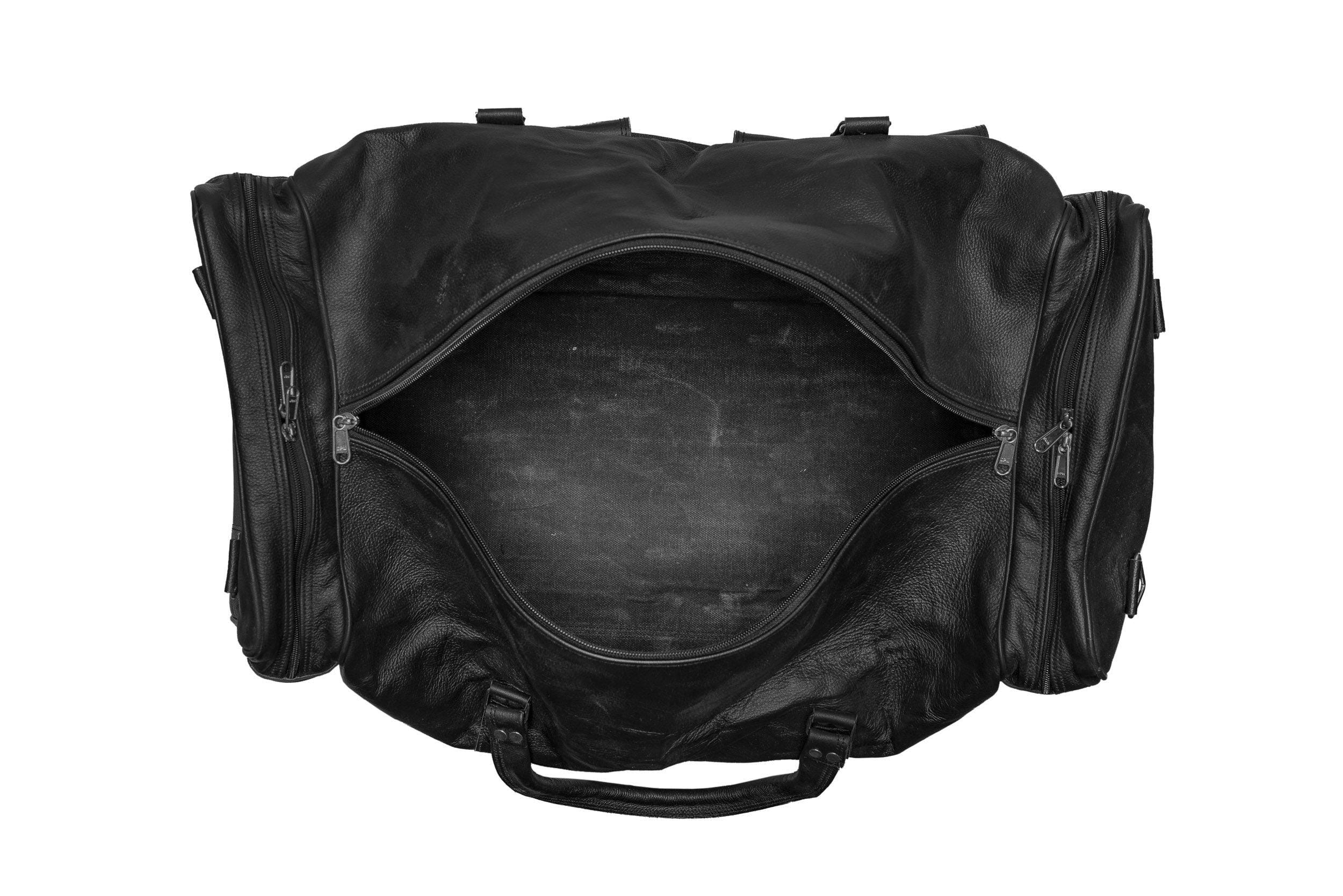 Oversized Weekender Duffel Black - Image 8
