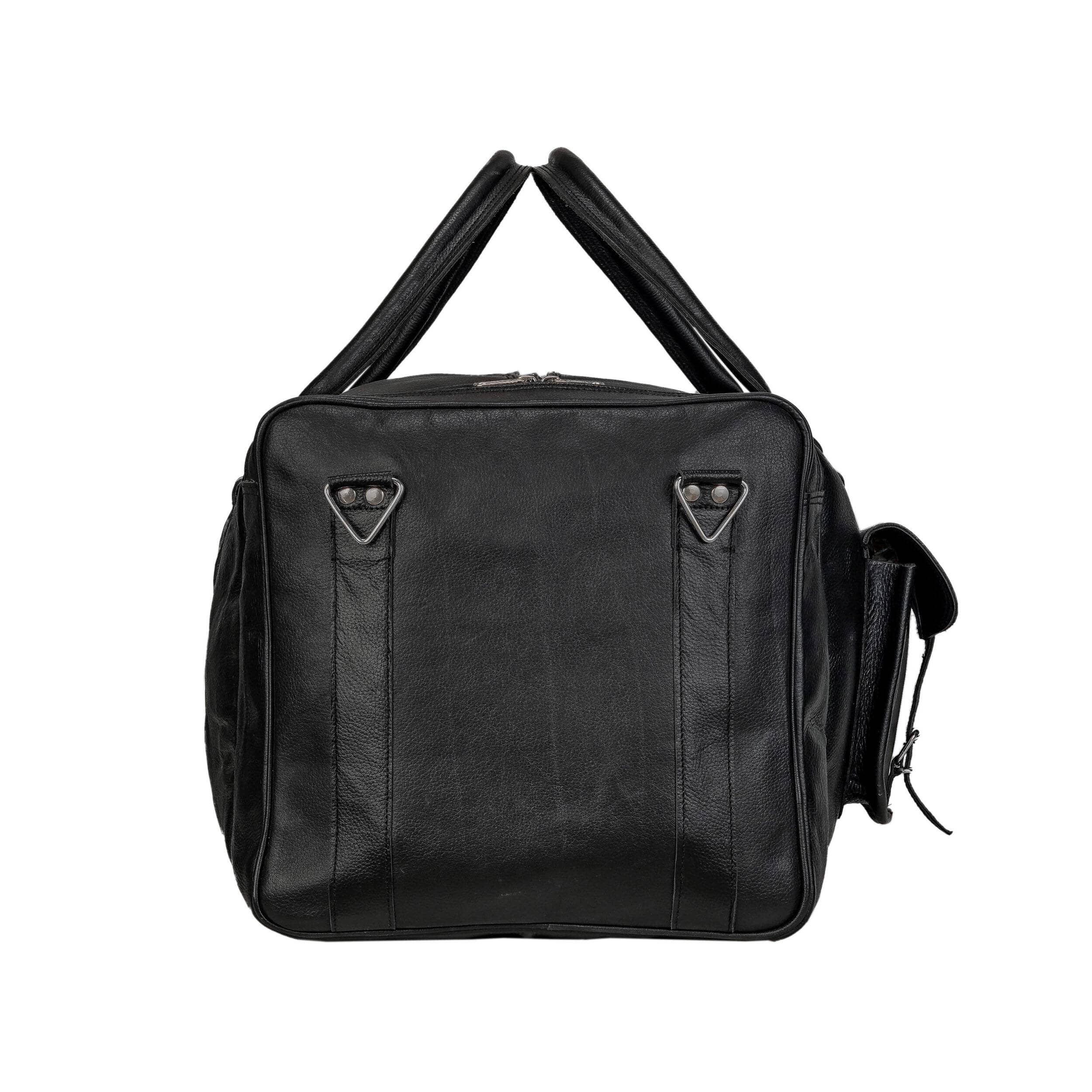 Oversized Weekender Duffel Black - Image 9