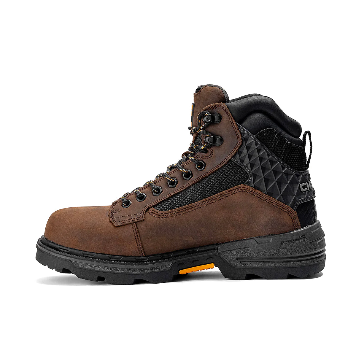 Pallet Jack 6" Plain Toe Waterproof Work Boot – Brown - Image 2