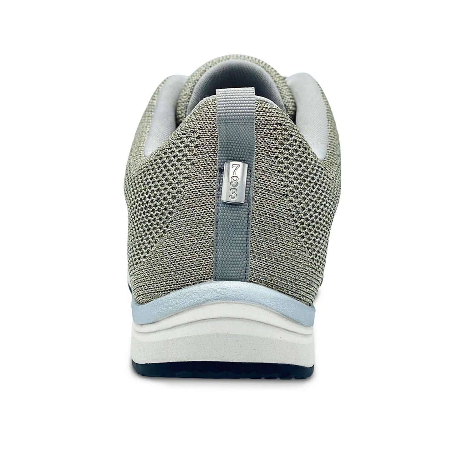 Pamela Lace-Up Grounding Shoes • Platinum Knit - Image 7