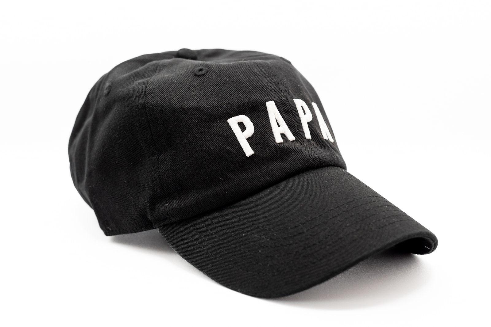 Minimal Papa Logo Baseball Hat - Image 2