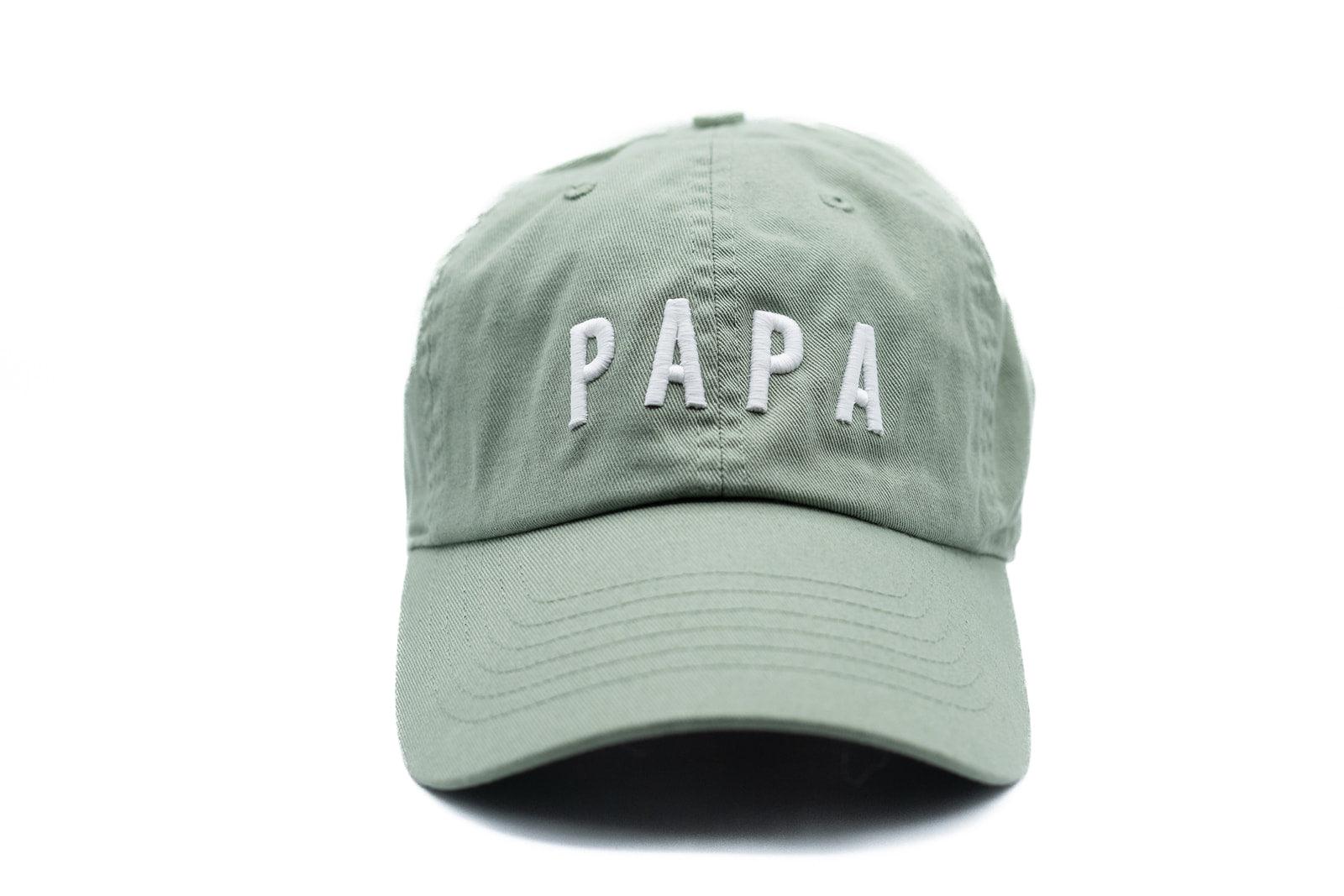 Minimal Papa Logo Baseball Hat - Image 24