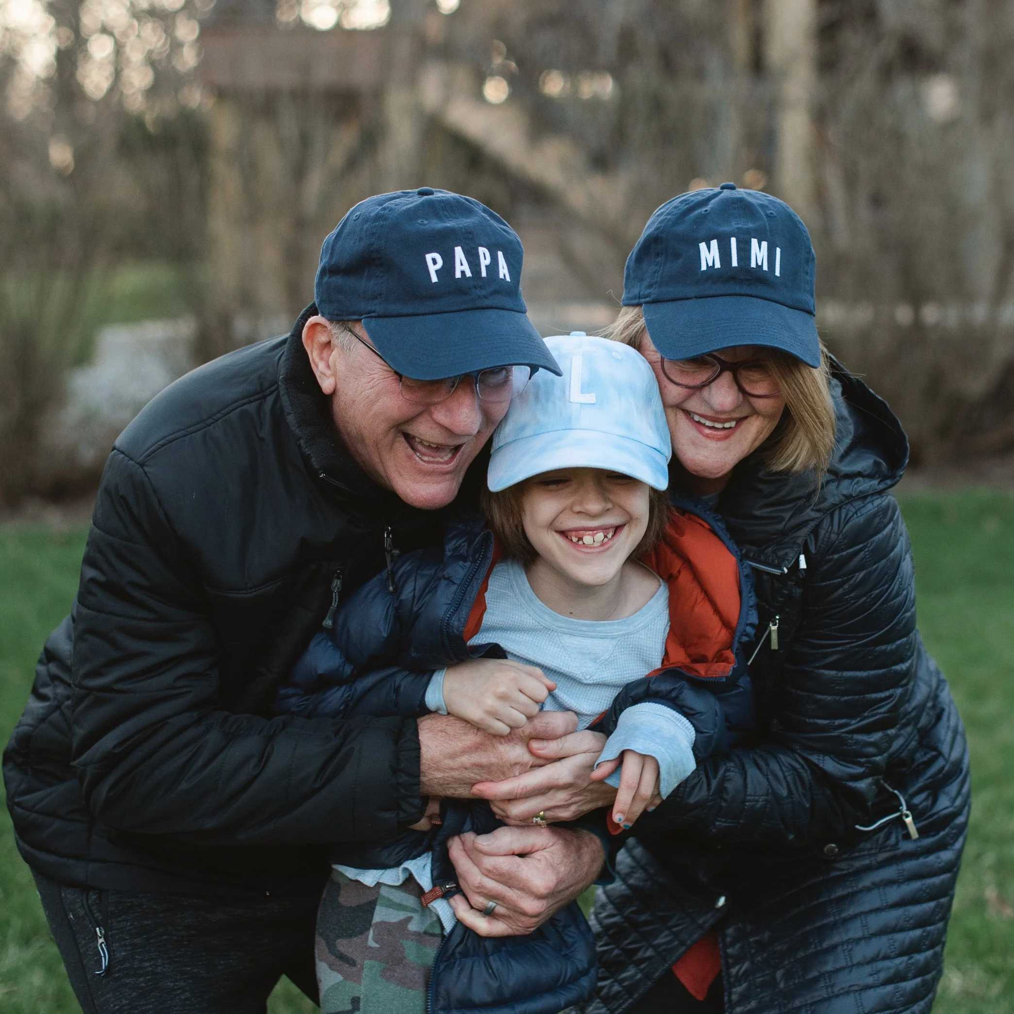 Minimal Papa Logo Baseball Hat - Image 7