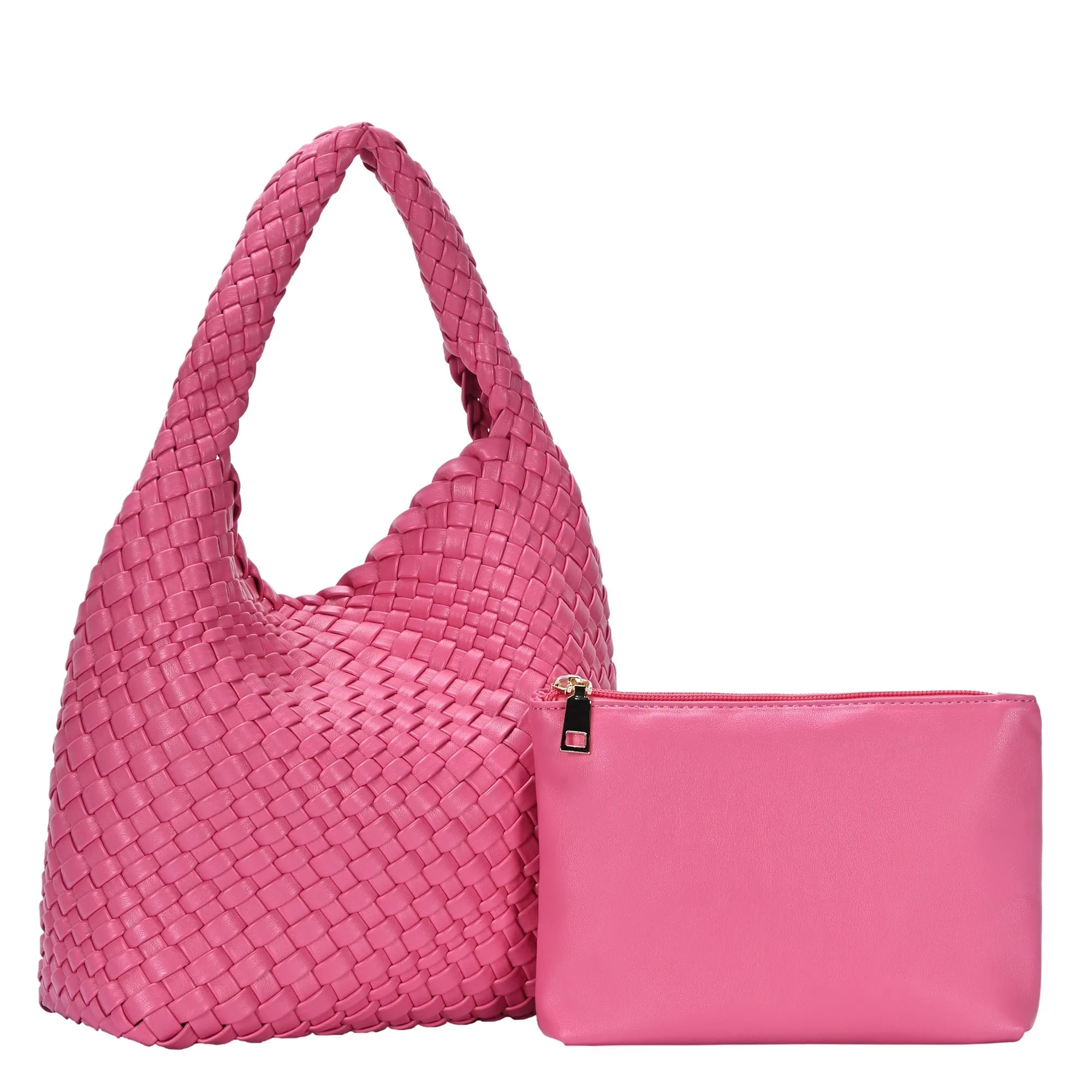 Parker 2 in 1 Woven Satchel Bag - Image 15