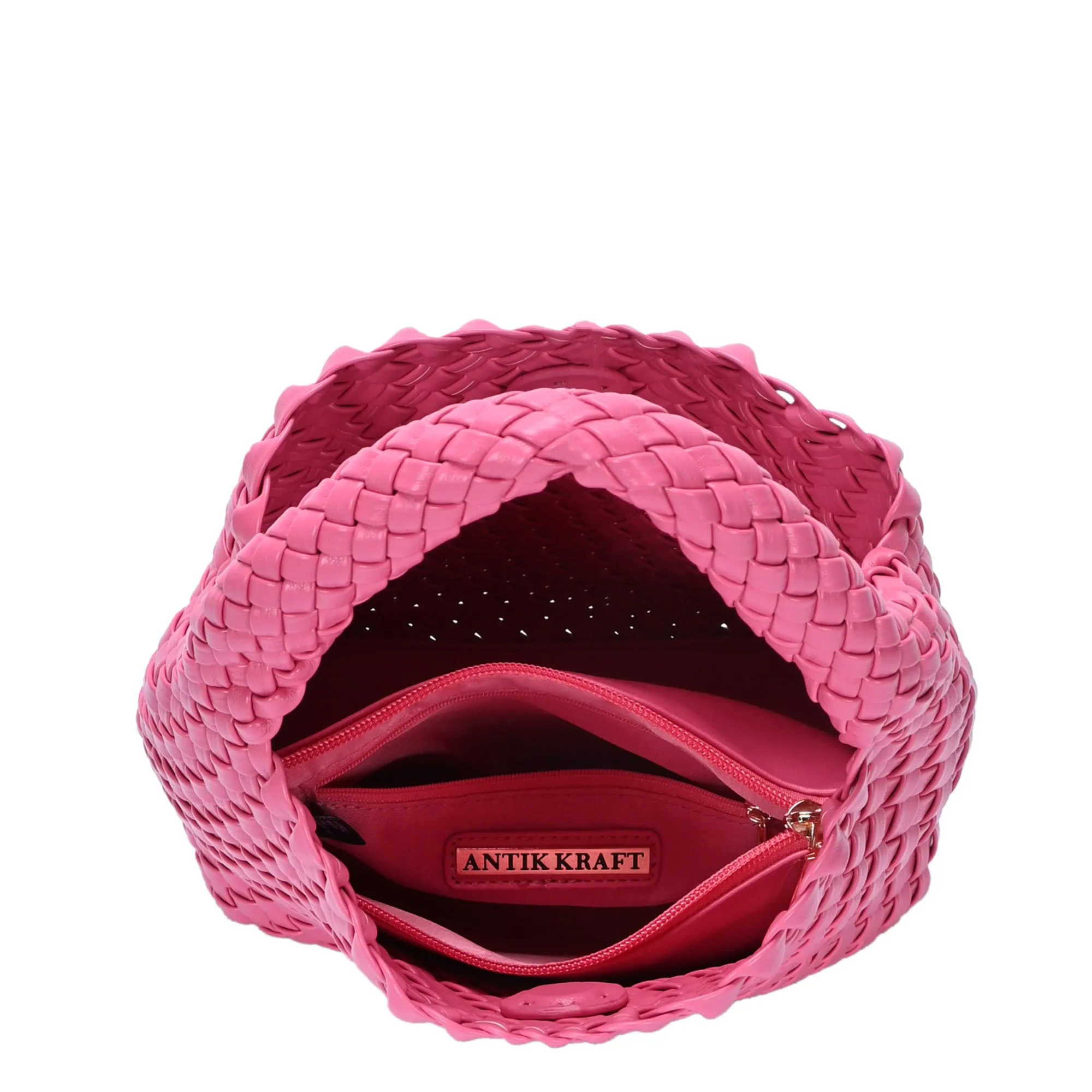 Parker 2 in 1 Woven Satchel Bag - Image 16