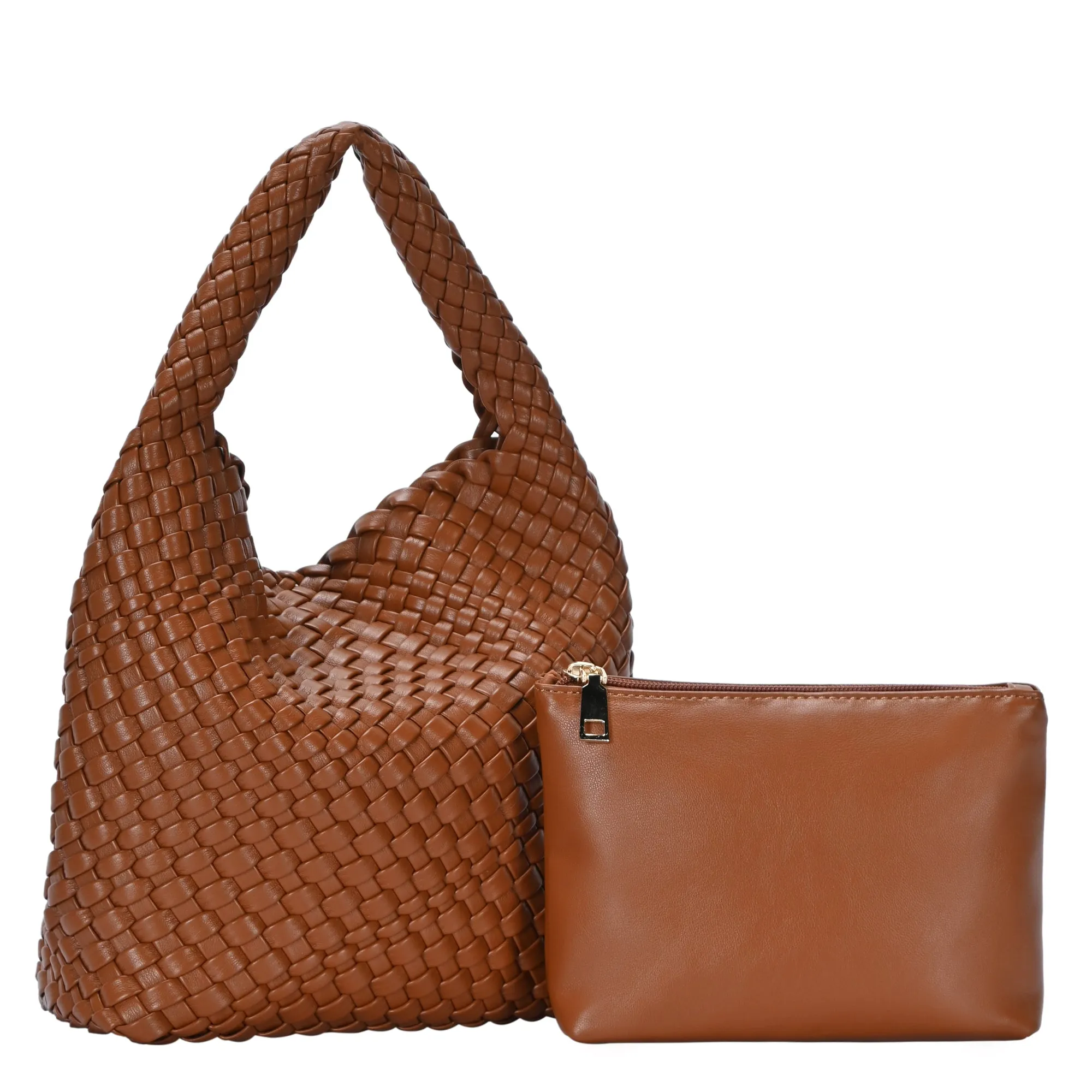 Parker 2 in 1 Woven Satchel Bag - Image 36
