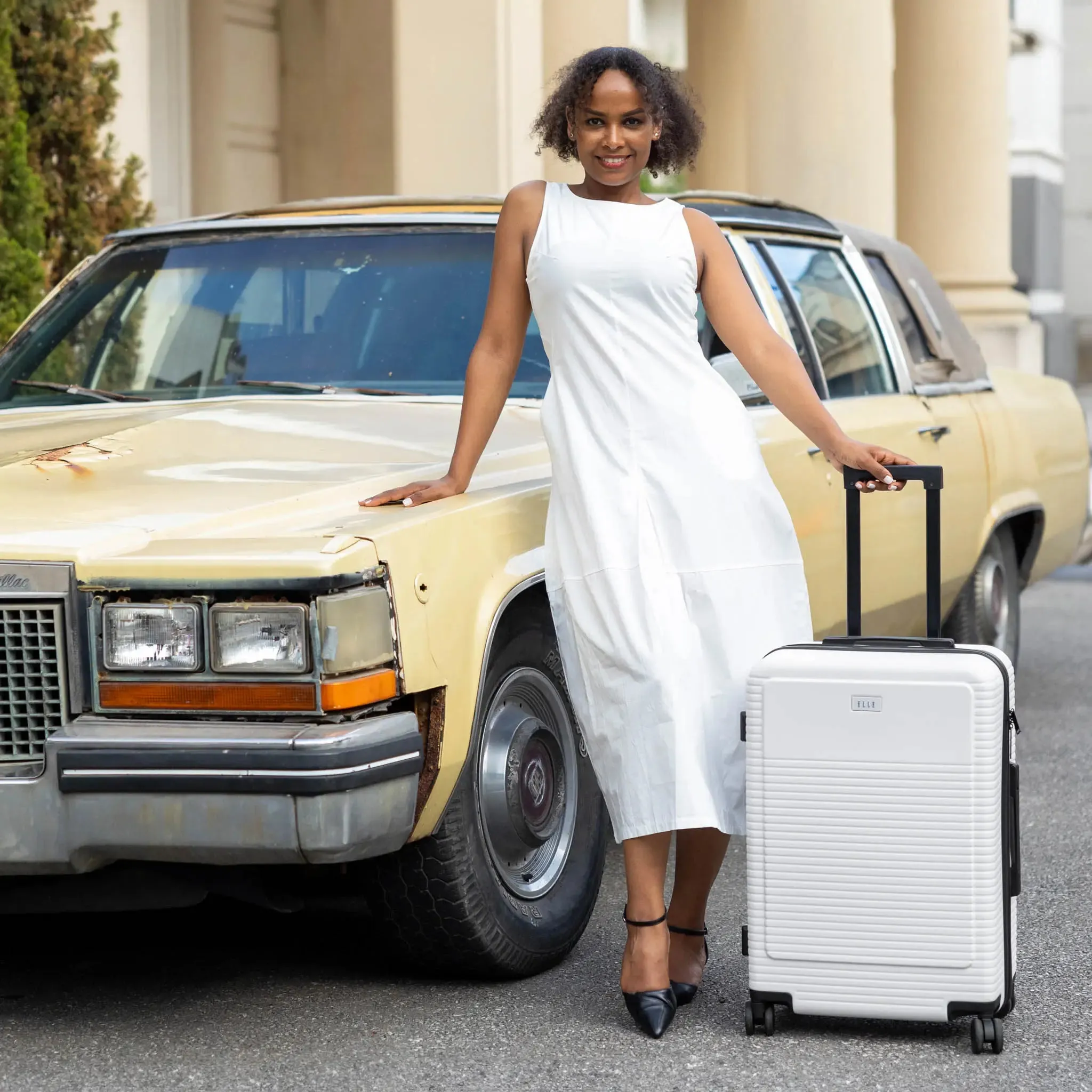 Passage 3 Piece Expandable Retro Luggage Set - Image 15