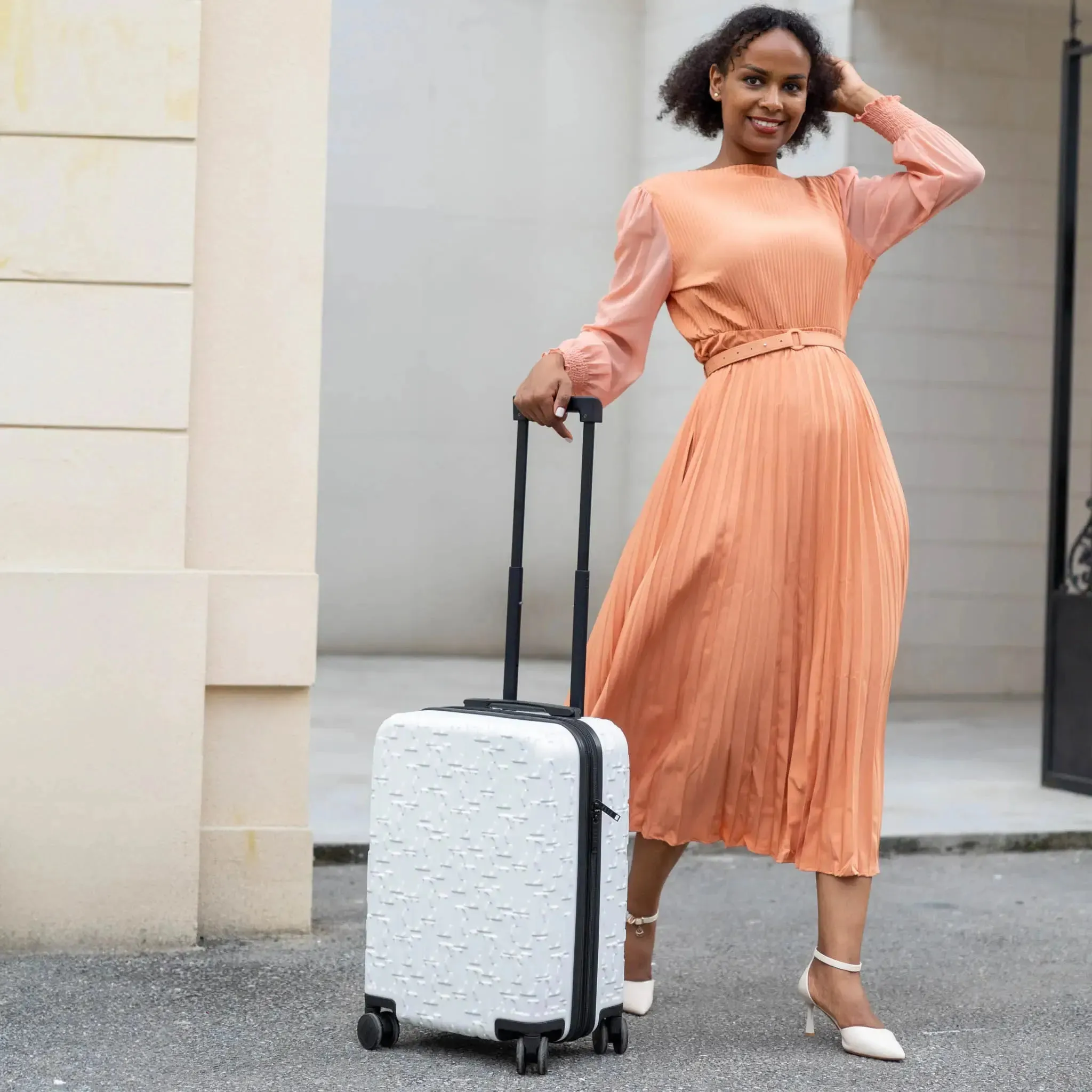 Passage 3 Piece Expandable Retro Luggage Set - Image 26