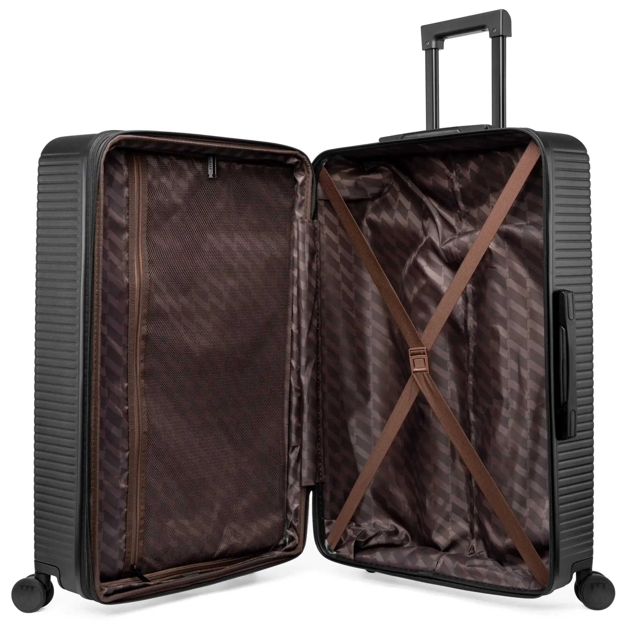Passage 3 Piece Expandable Retro Luggage Set - Image 30