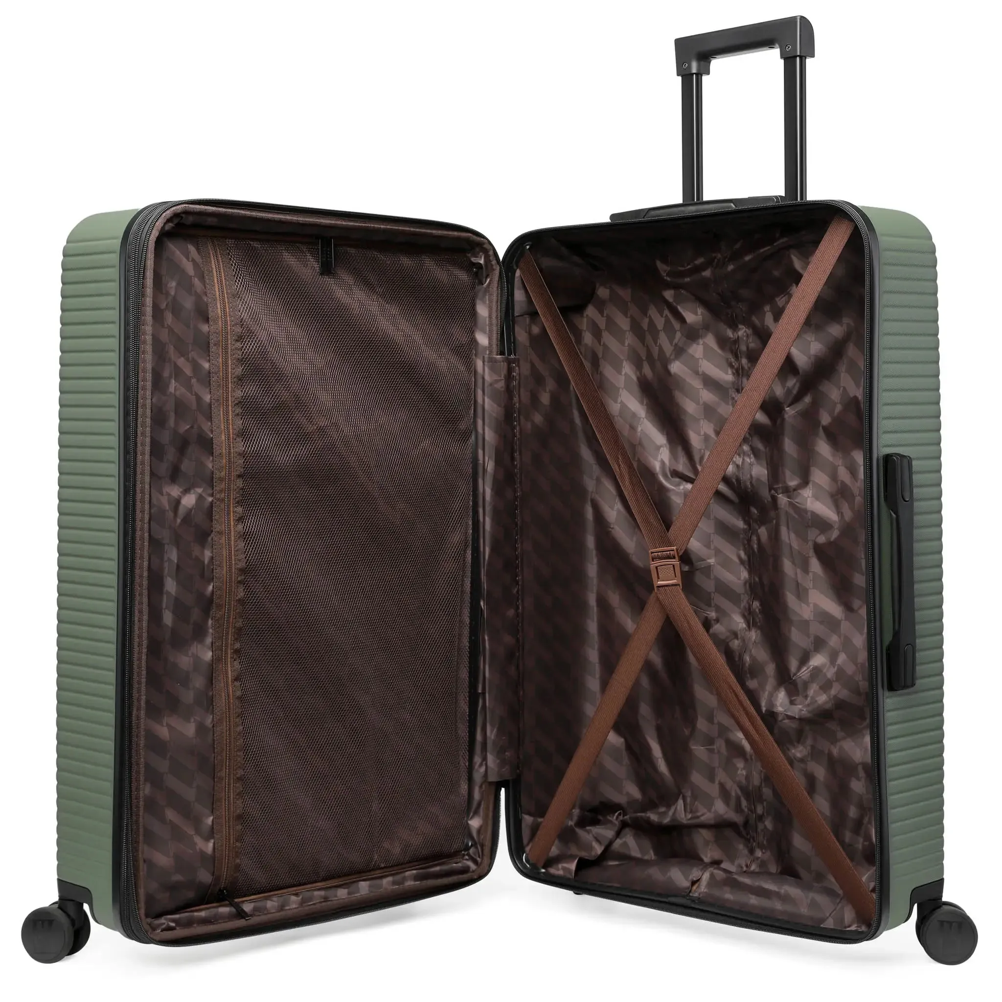 Passage 3 Piece Expandable Retro Luggage Set - Image 35