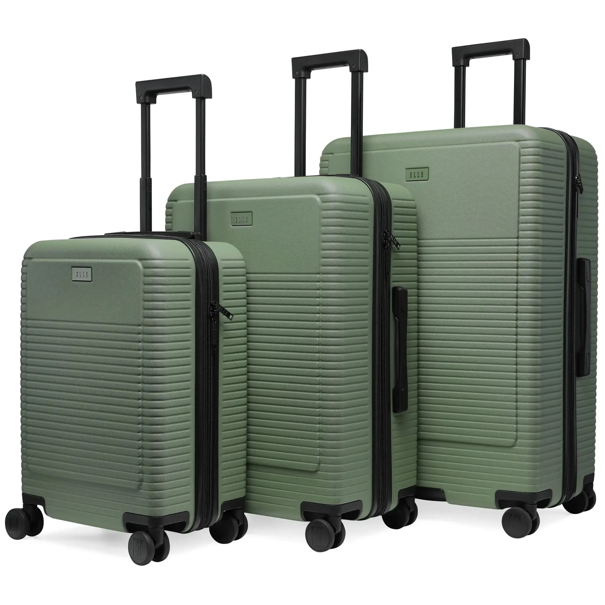Passage 3 Piece Expandable Retro Luggage Set - Image 36