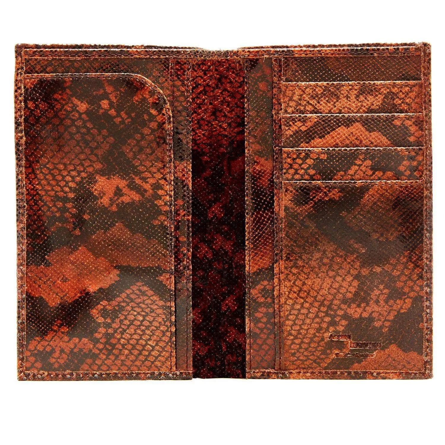 Leather Snakeskin Passport Holder - Image 11