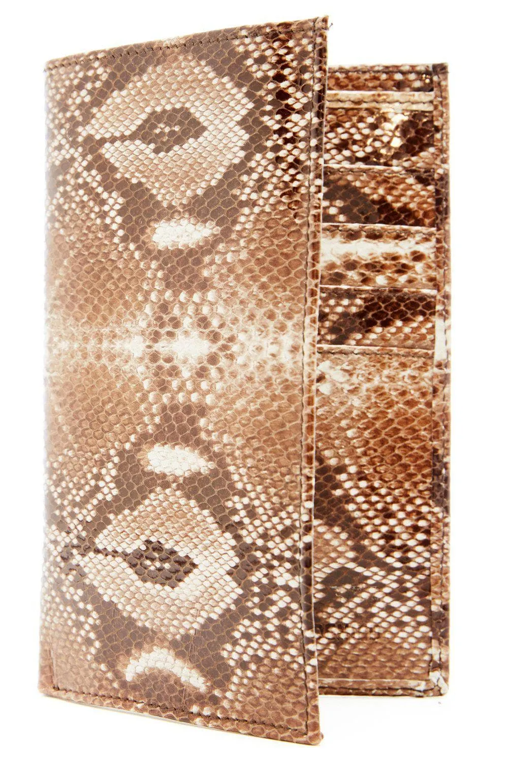 Leather Snakeskin Passport Holder - Image 7