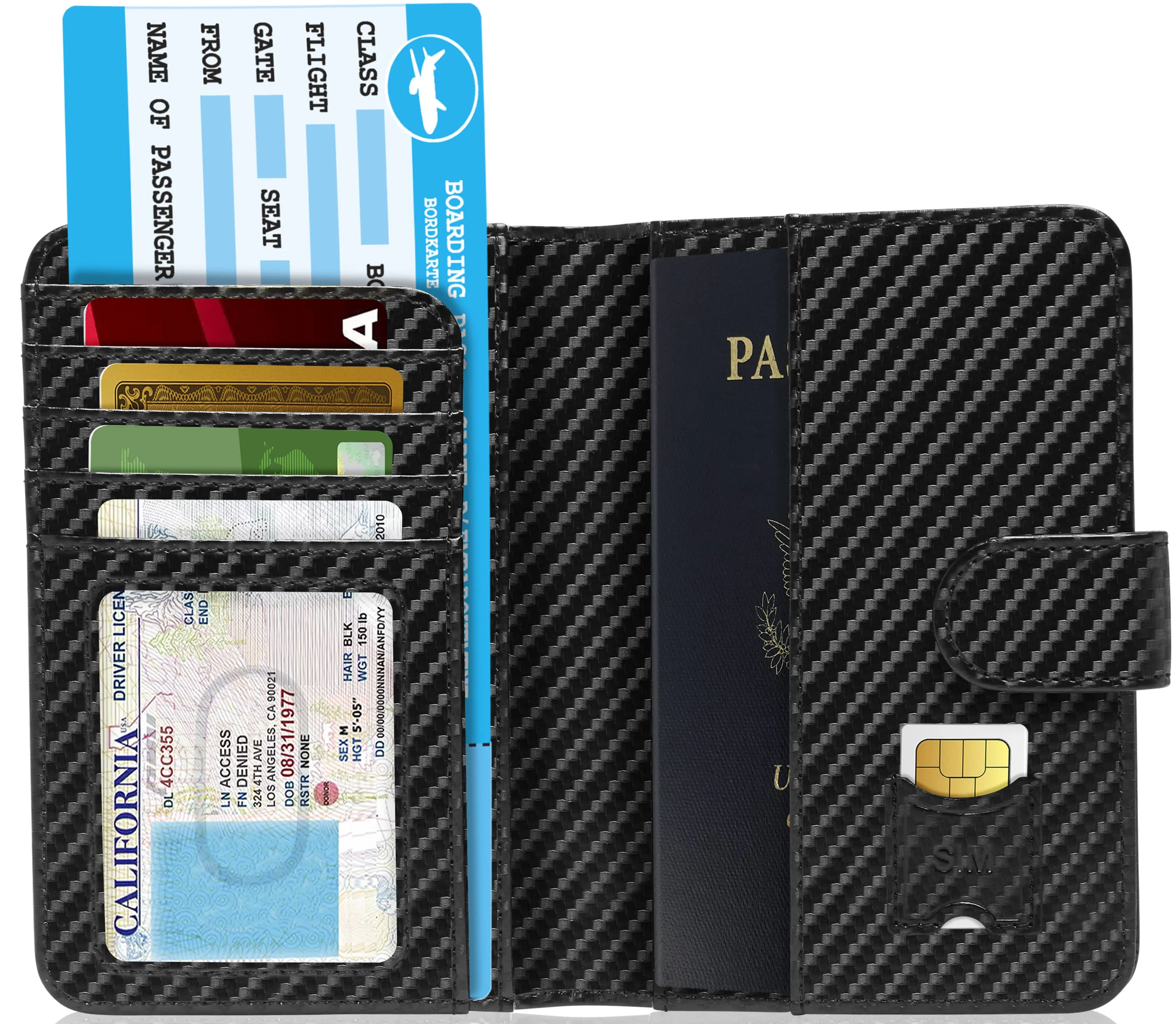 Vegan Leather Passport Holder - Image 15