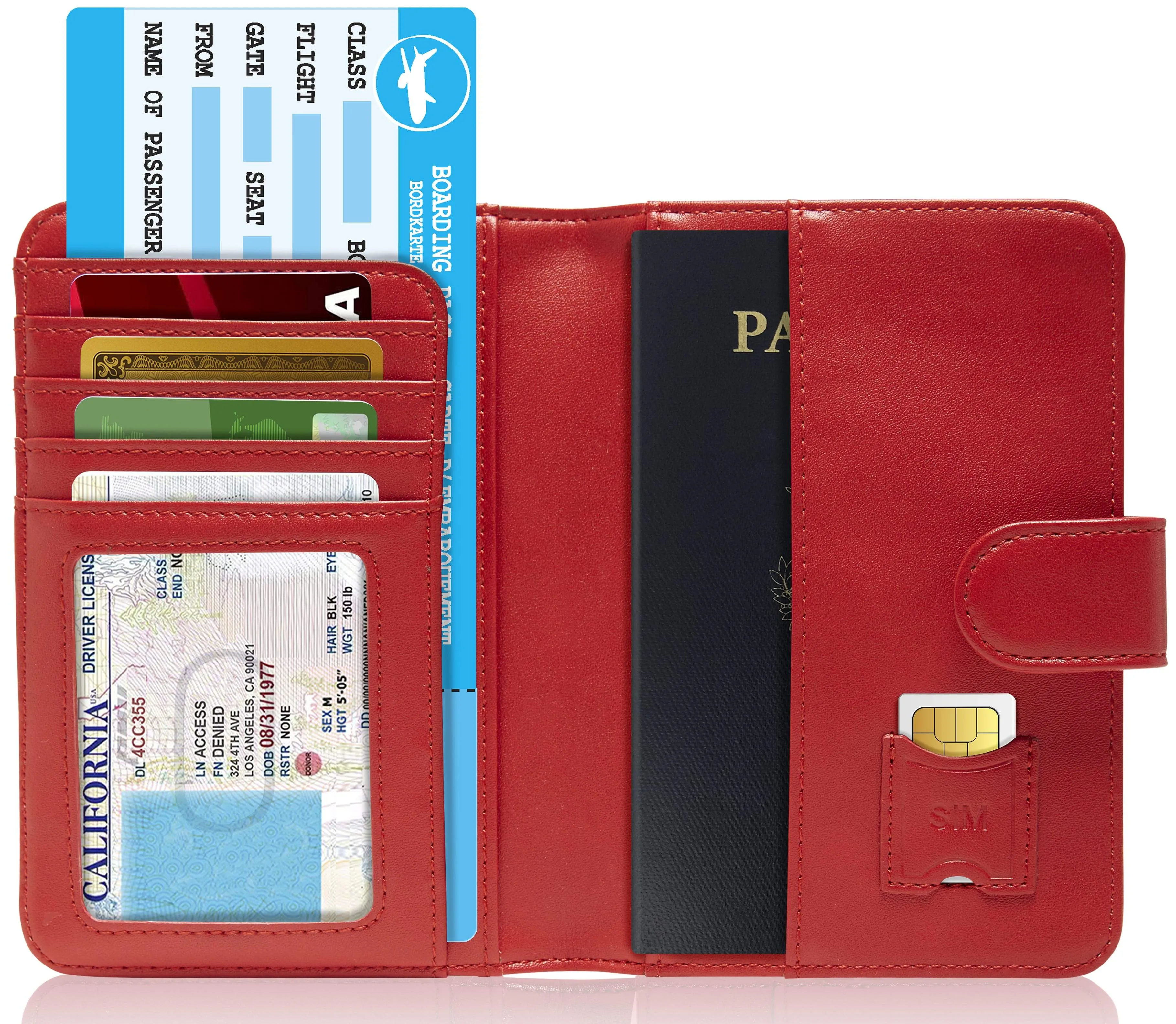 Vegan Leather Passport Holder - Image 21