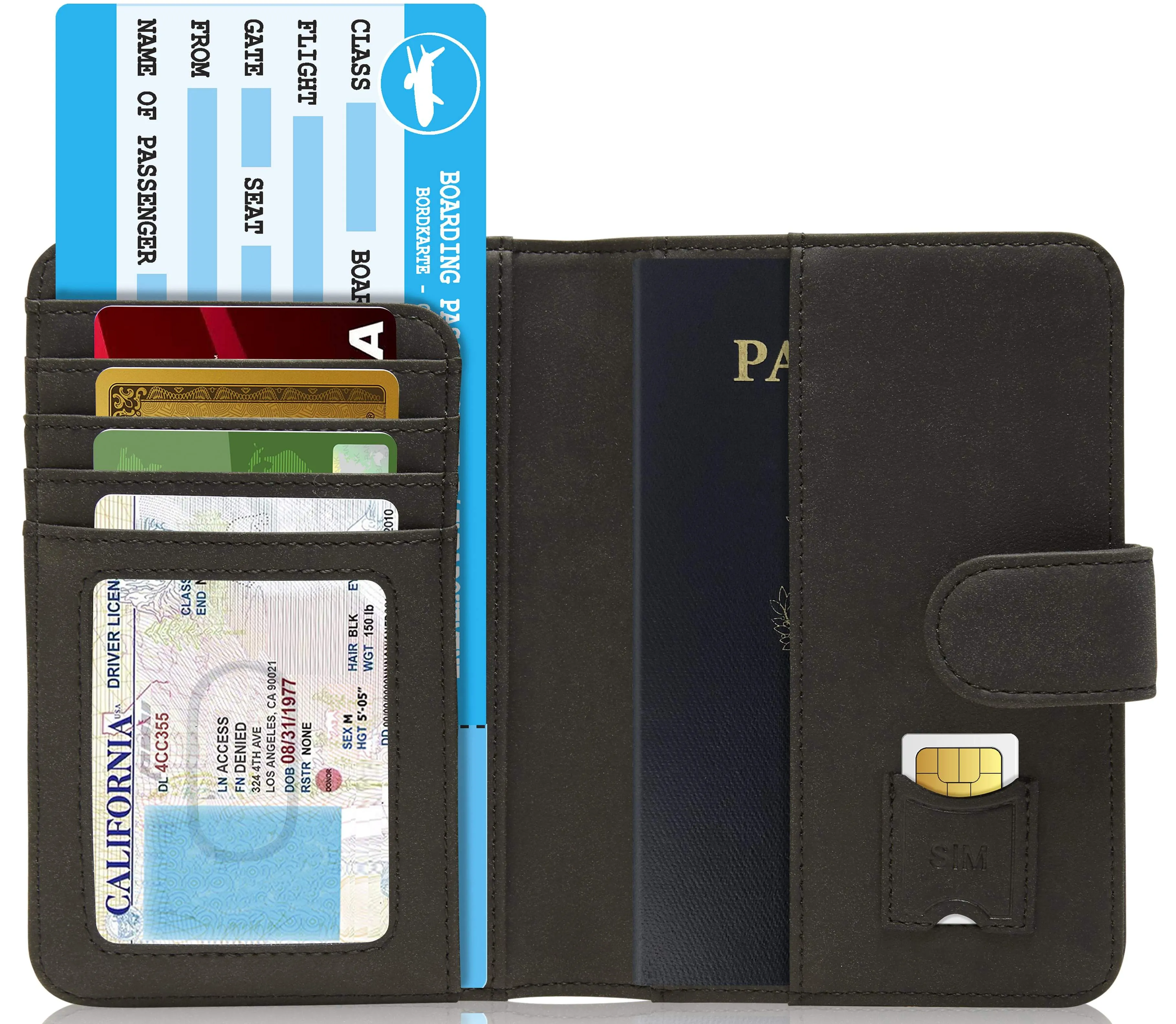 Vegan Leather Passport Holder - Image 33
