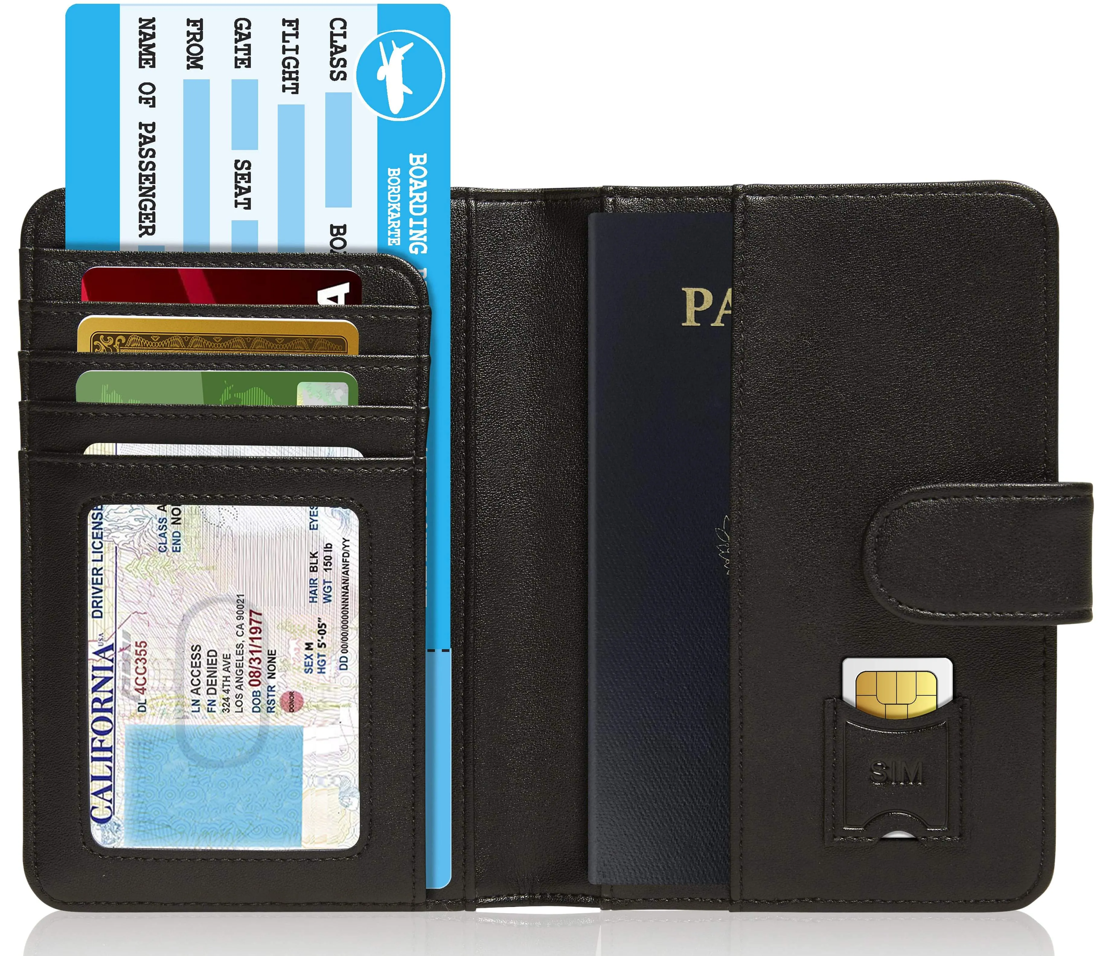 Vegan Leather Passport Holder - Image 9
