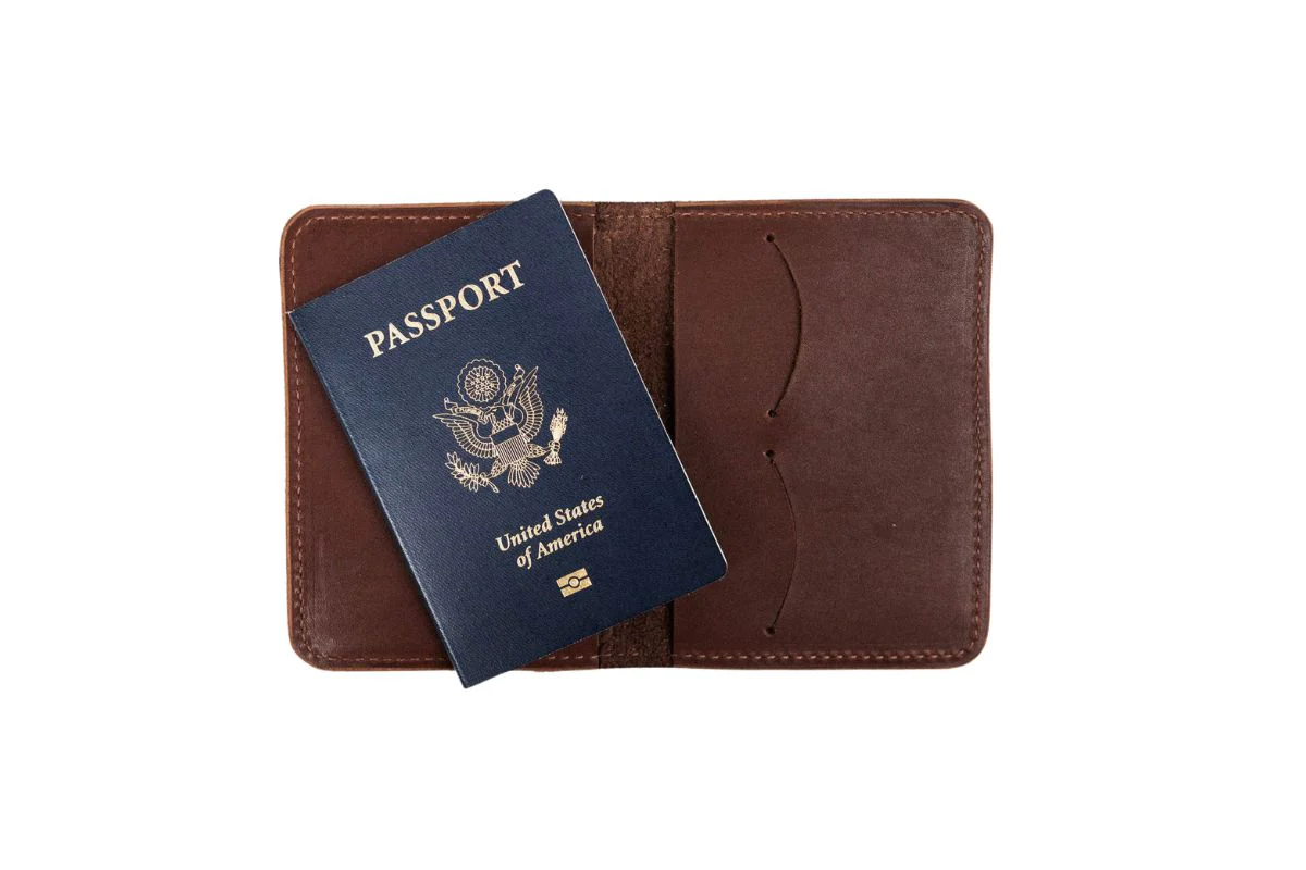 Passport Wallet – Full-Grain Leather Travel Companion - Image 2