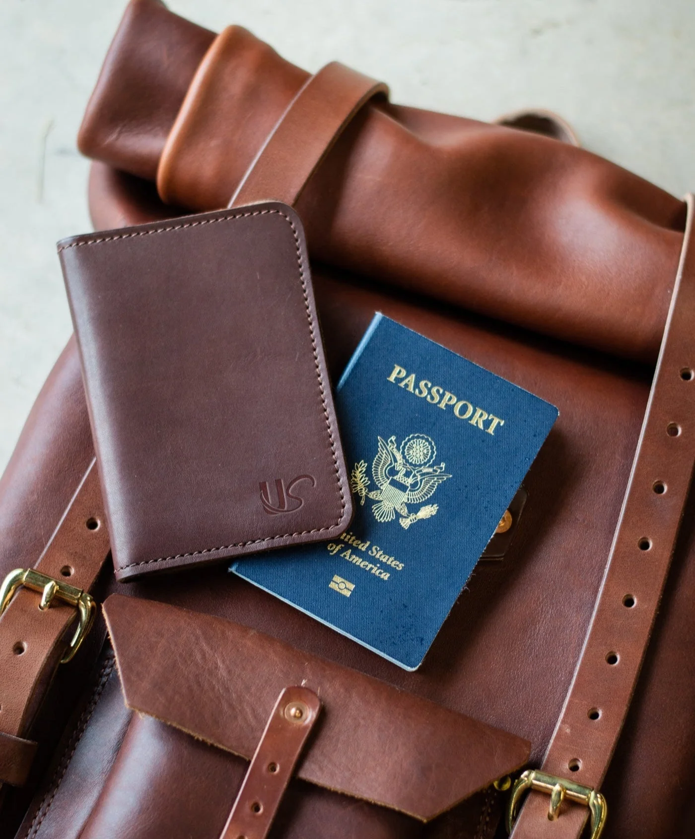 Passport Wallet – Full-Grain Leather Travel Companion - Image 5