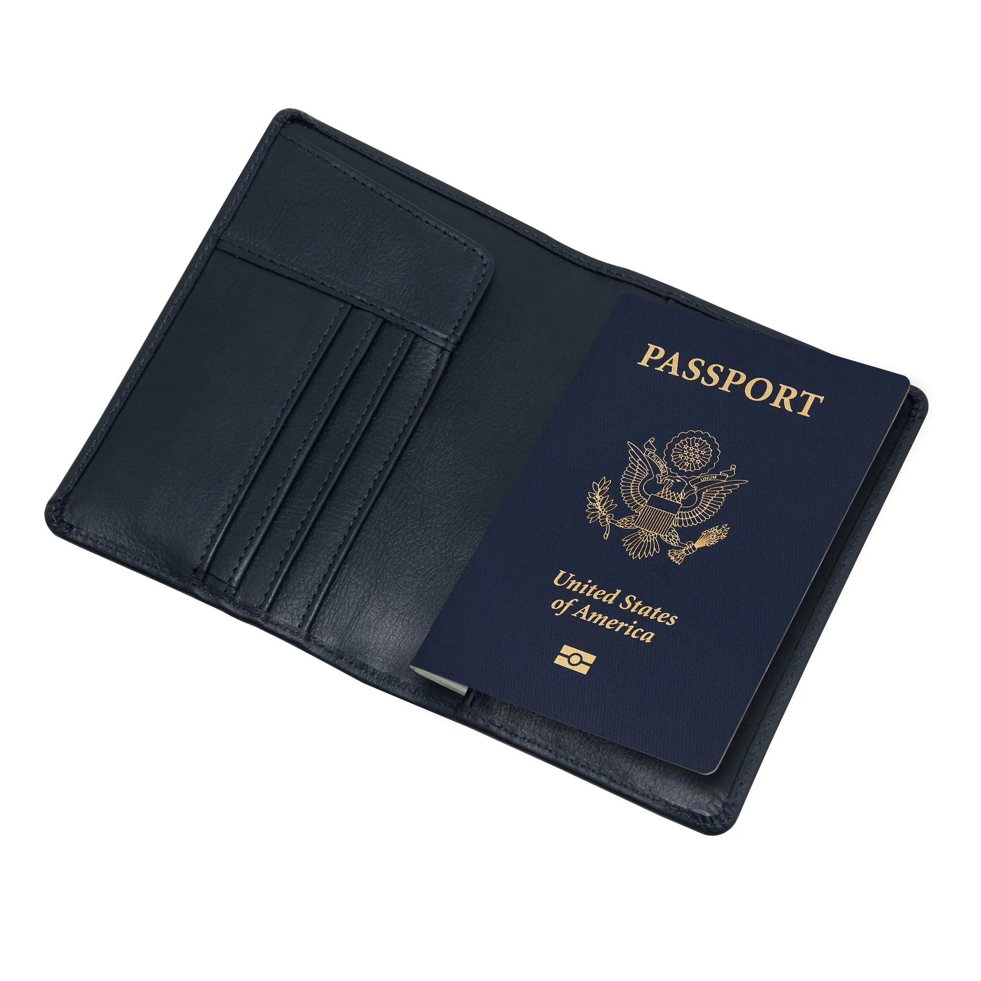 Passport Wallets - Boarding Pass, Cards, Cash, Coins, AirTag (American Flag optional) - Image 24