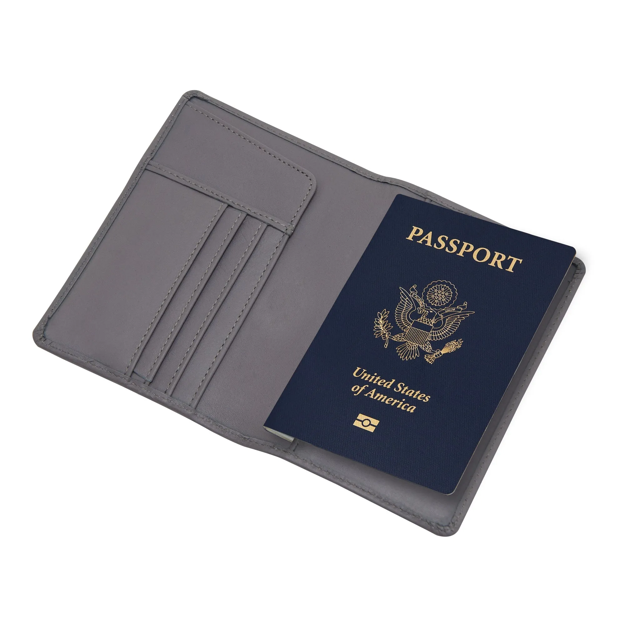 Passport Wallets - Boarding Pass, Cards, Cash, Coins, AirTag (American Flag optional) - Image 26