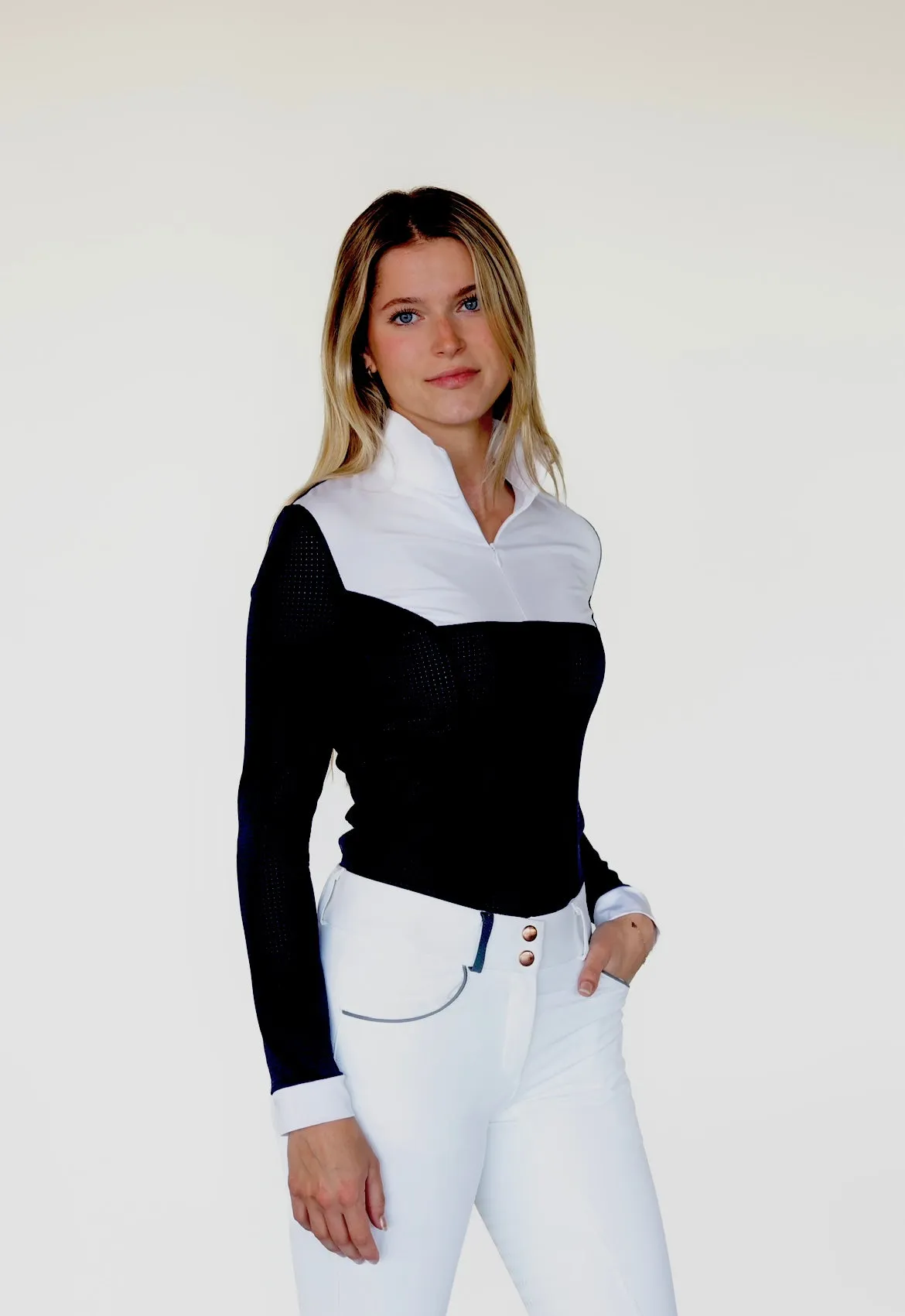 Pauline Shirt – Elite Long Sleeve Show Shirt - Image 4