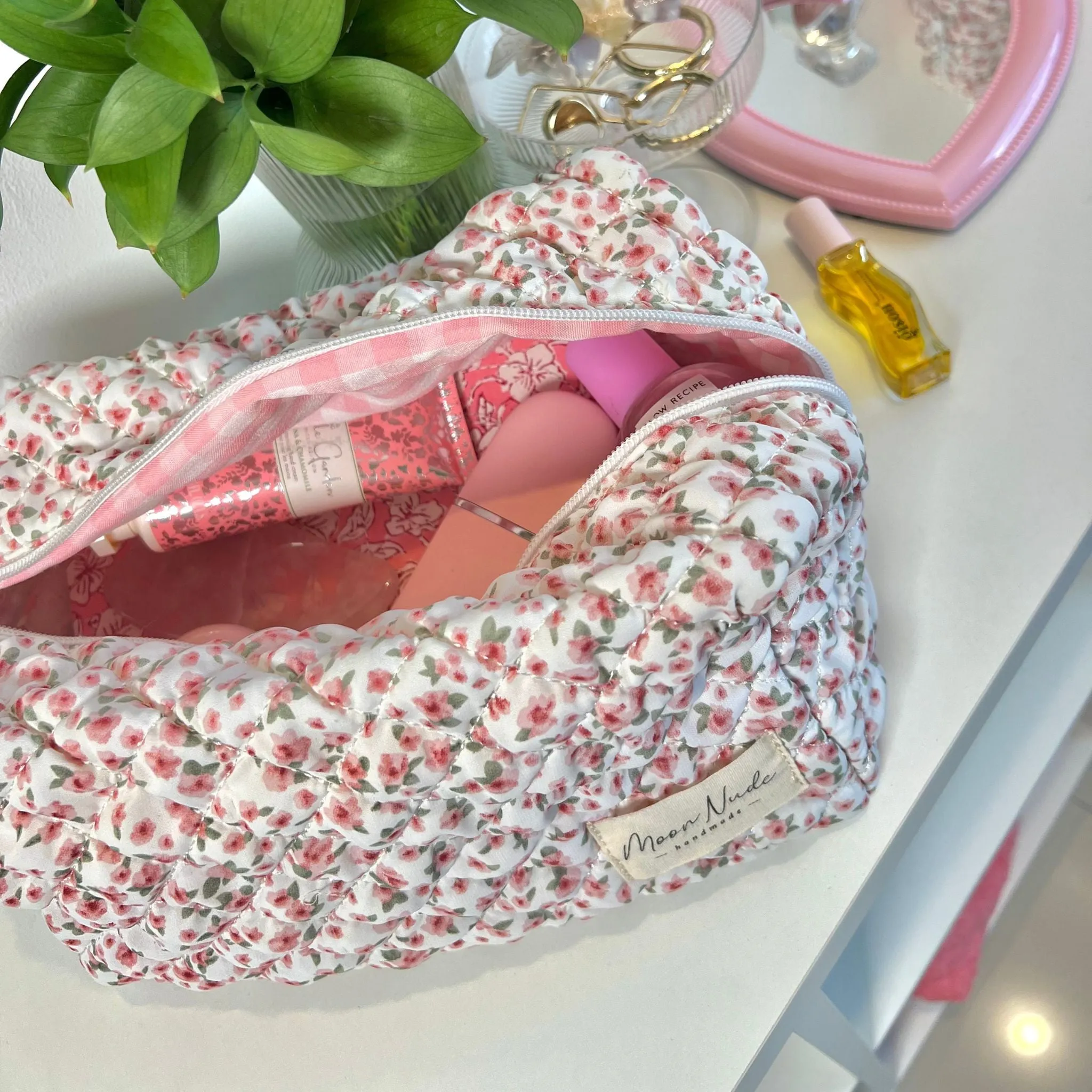 Peony Large Makeup Bag - Image 2