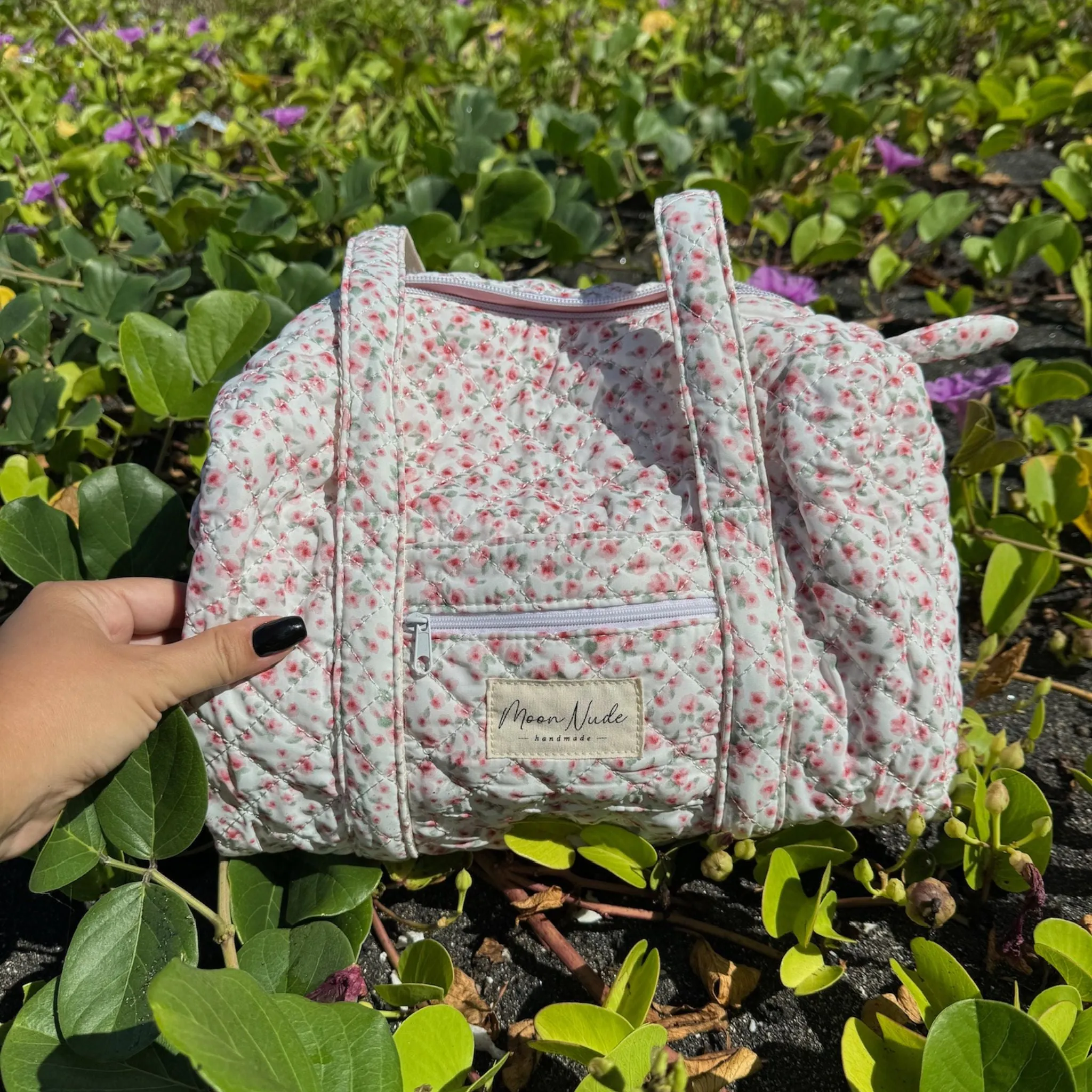 Peony Mini Duffel Bag - Image 3