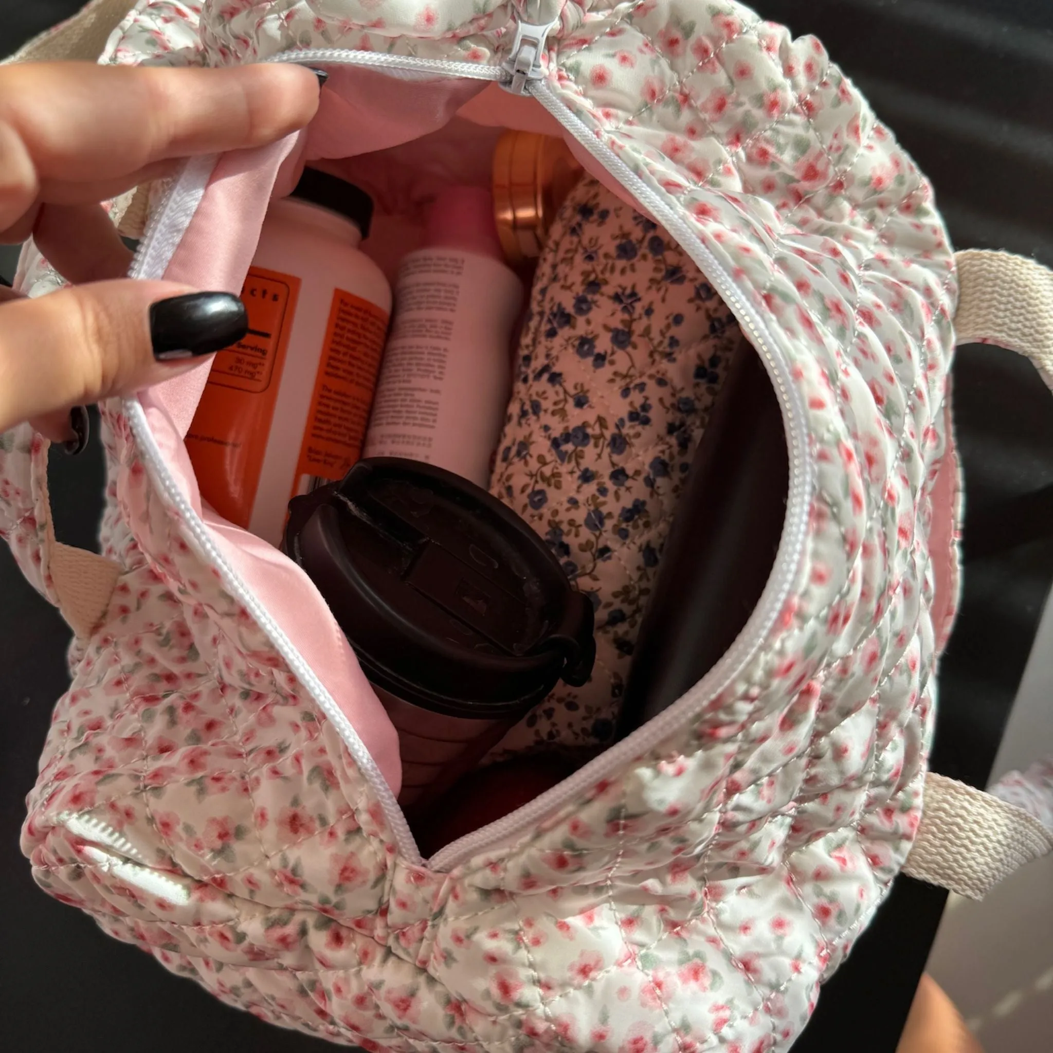 Peony Mini Duffel Bag - Image 5