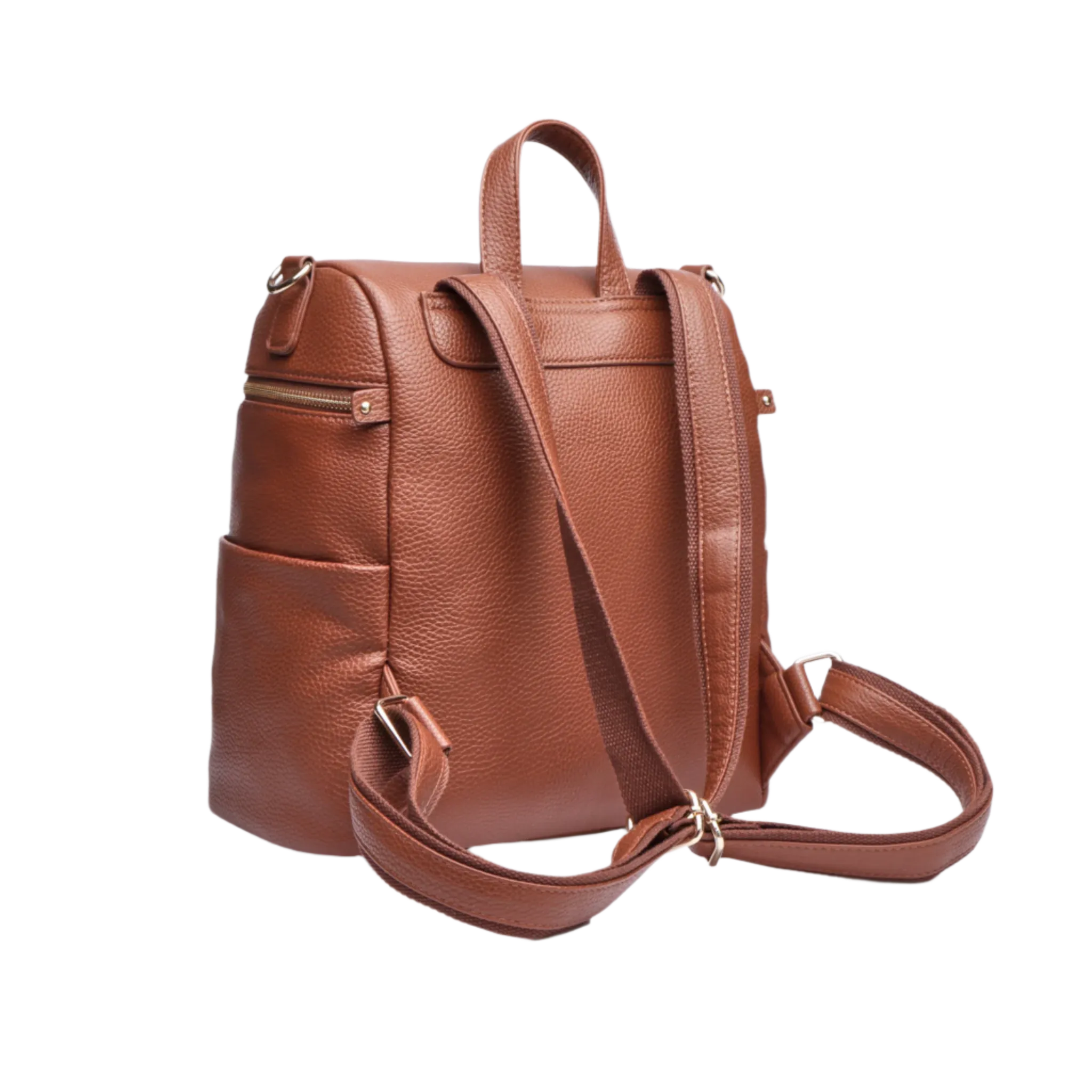 Petit Monaco Diaper Bag | Caramel Brown - Image 3