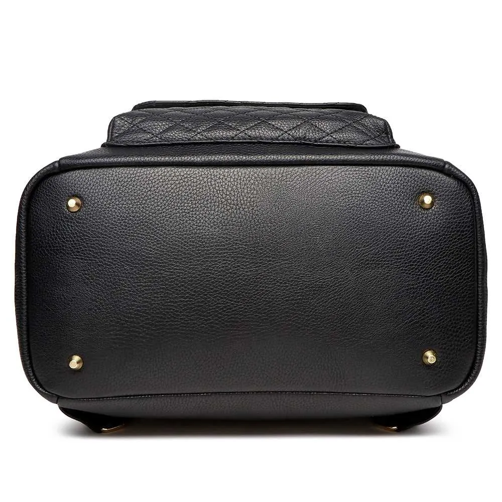 Petit Monaco Diaper Bag | Ebony Black - Image 8