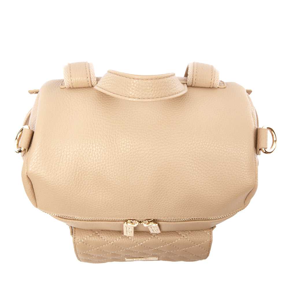Petit Monaco Backpack Diaper Bag | Latte - Image 4