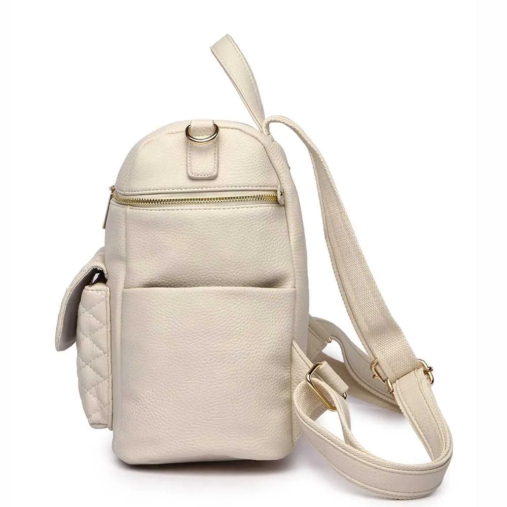 Petit Monaco Diaper Bag | Pearl White - Image 3