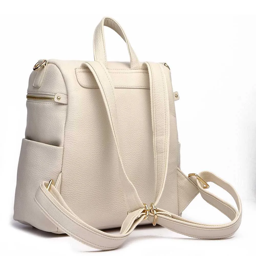 Petit Monaco Diaper Bag | Pearl White - Image 4