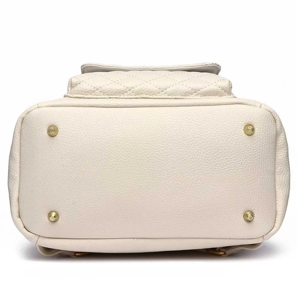 Petit Monaco Diaper Bag | Pearl White - Image 7