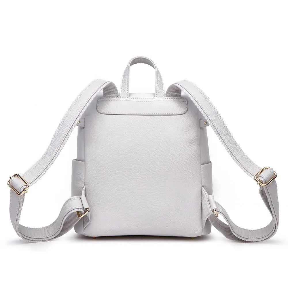 Petit Monaco Backpack Diaper Bag | Stone Grey - Image 6
