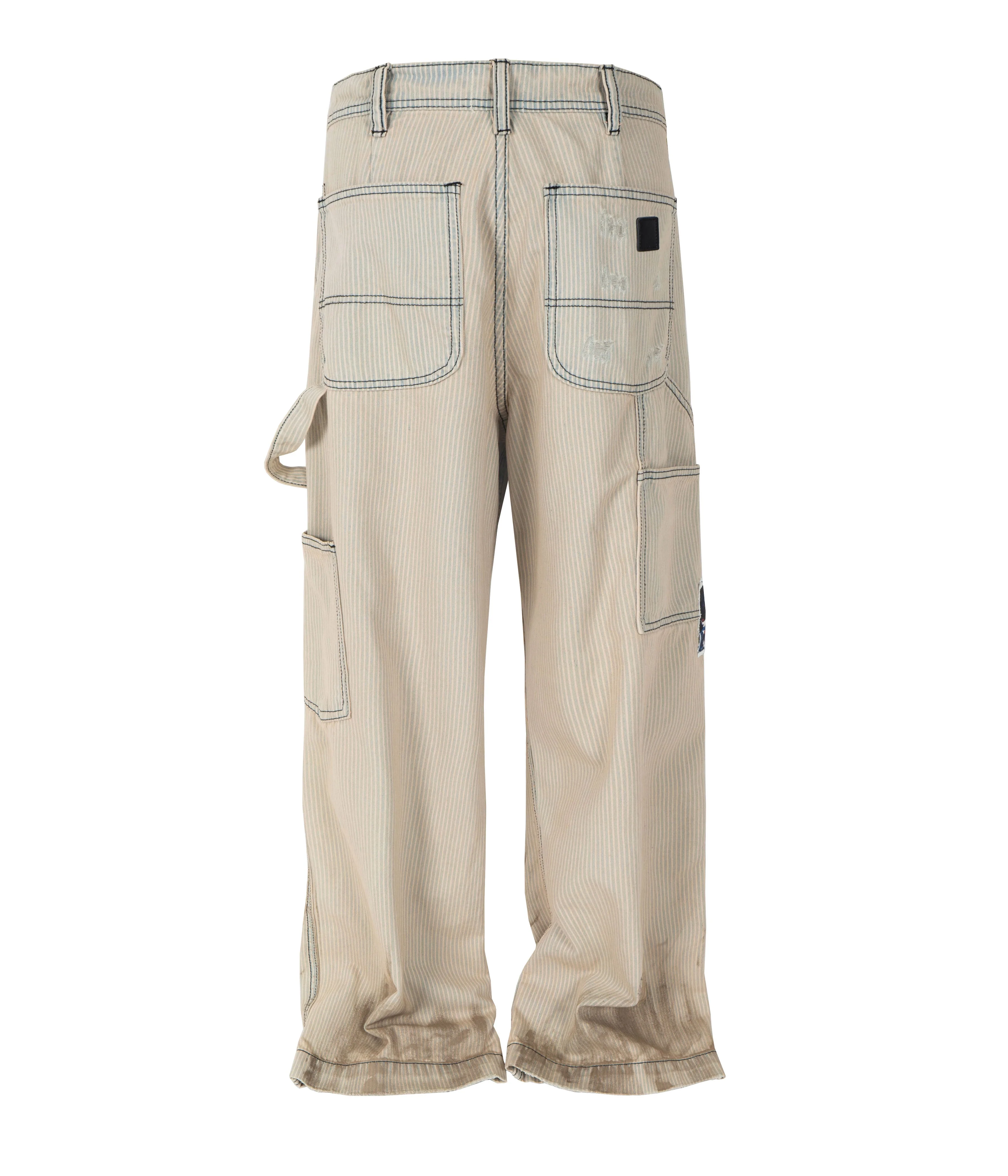 PINSTRIPE DESTROYED DENIM - Image 2