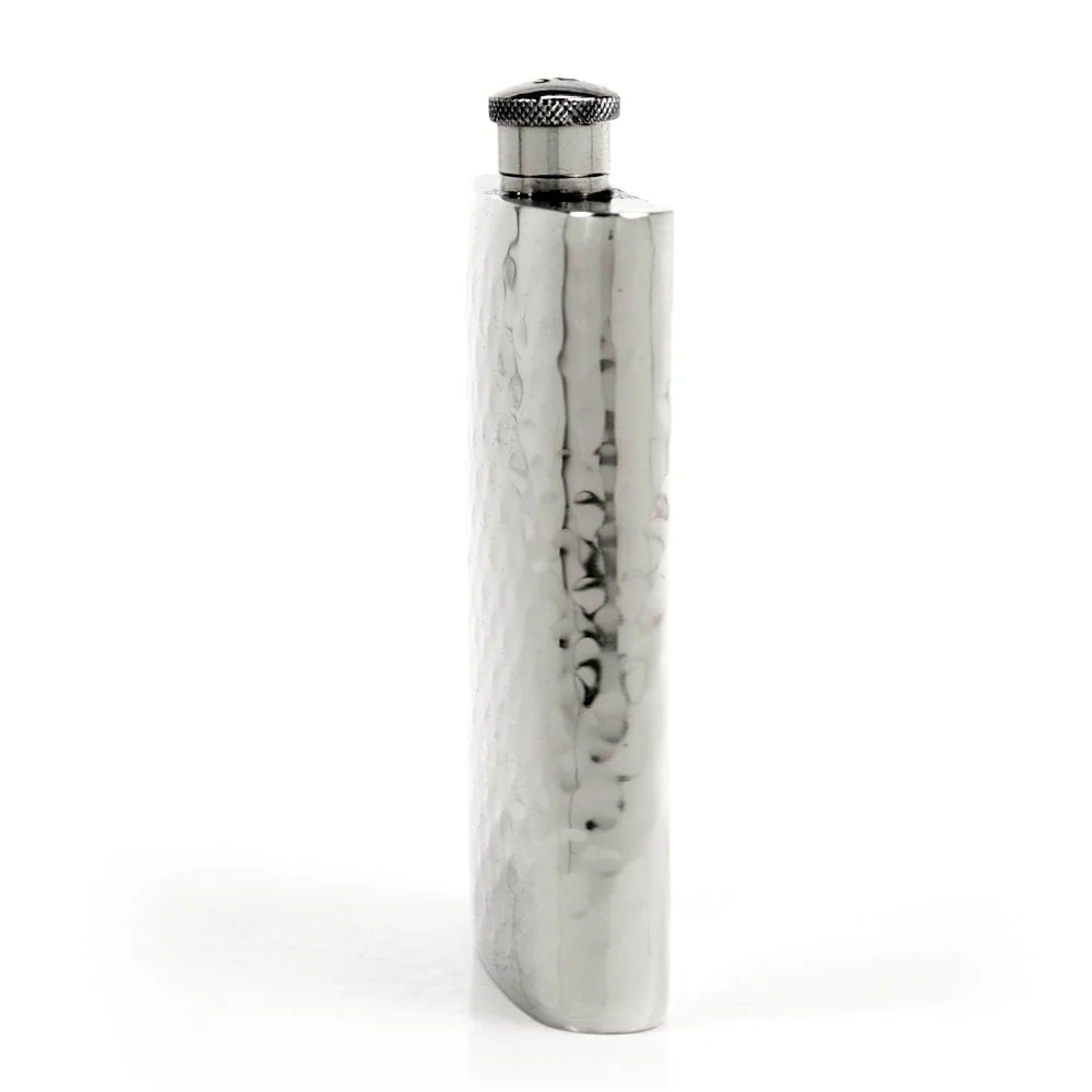 Pioneer 22-Gauge Solid Pewter 9oz Flask - Image 20