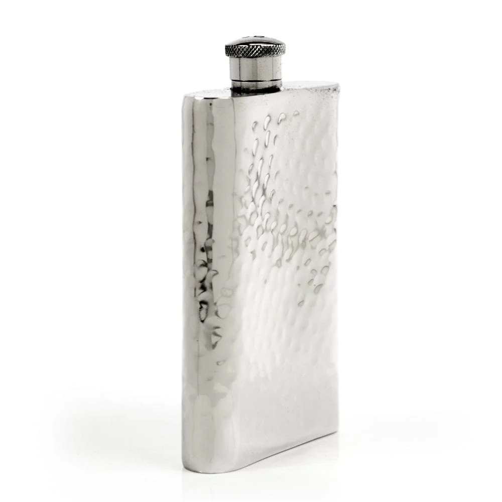 Pioneer 22-Gauge Solid Pewter 9oz Flask - Image 28