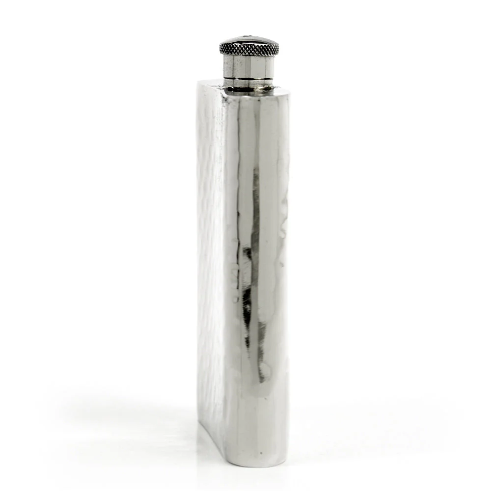 Pioneer 22-Gauge Solid Pewter 9oz Flask - Image 55