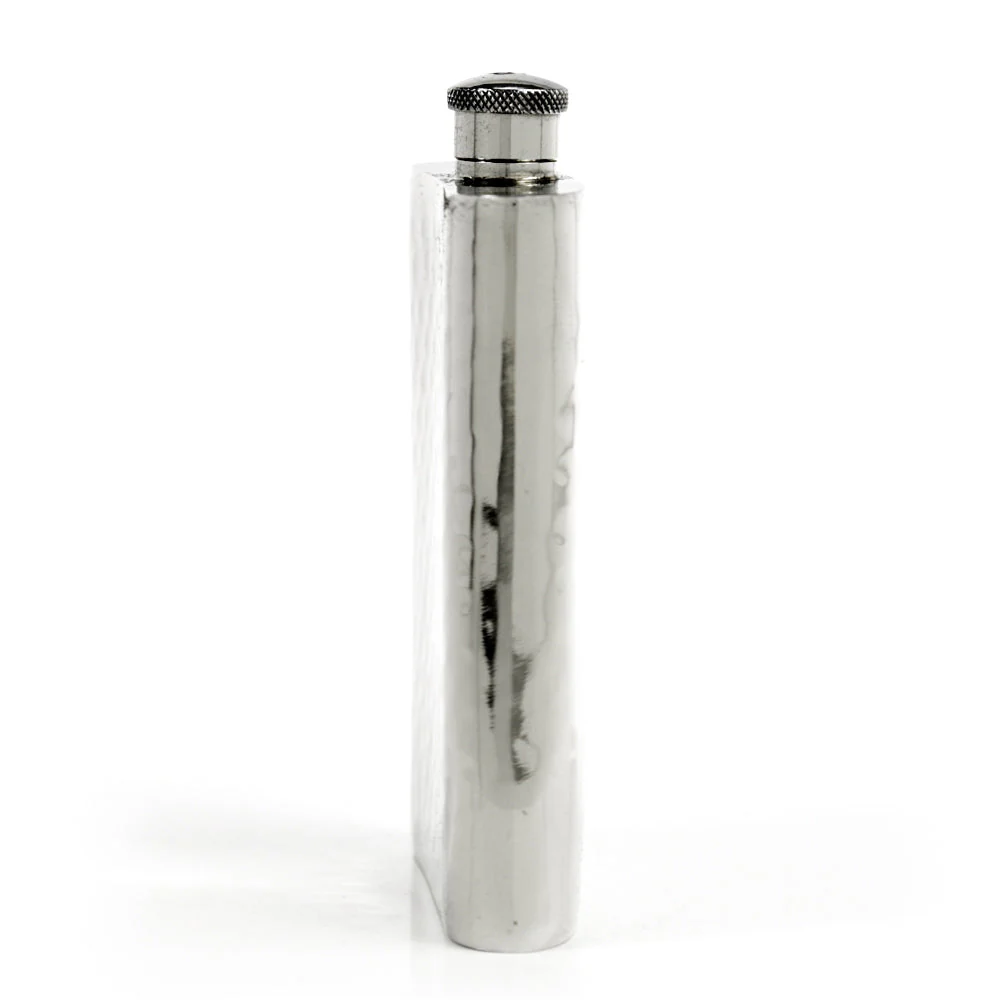 Pioneer 22-Gauge Solid Pewter 9oz Flask - Image 56