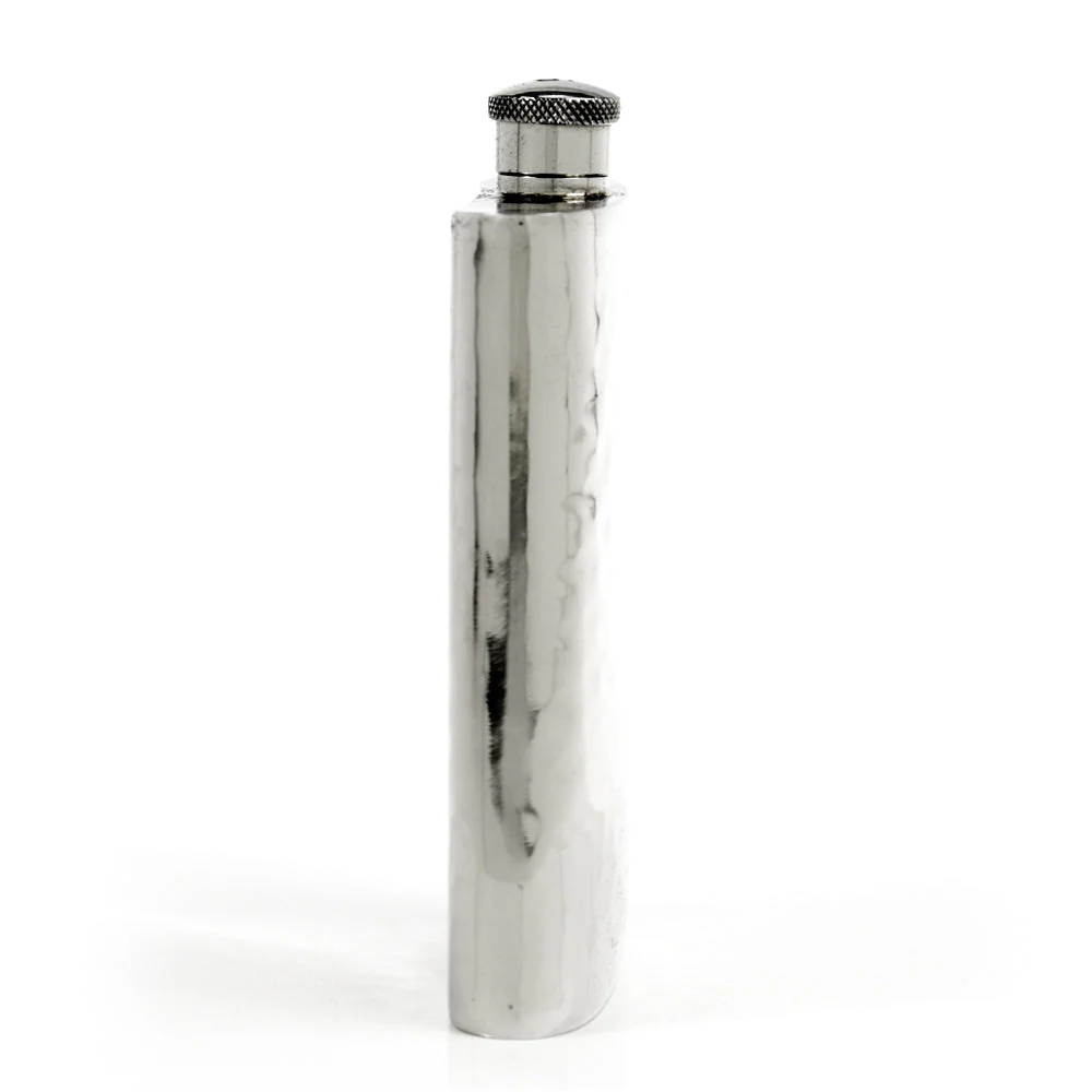Pioneer 22-Gauge Solid Pewter 9oz Flask - Image 58